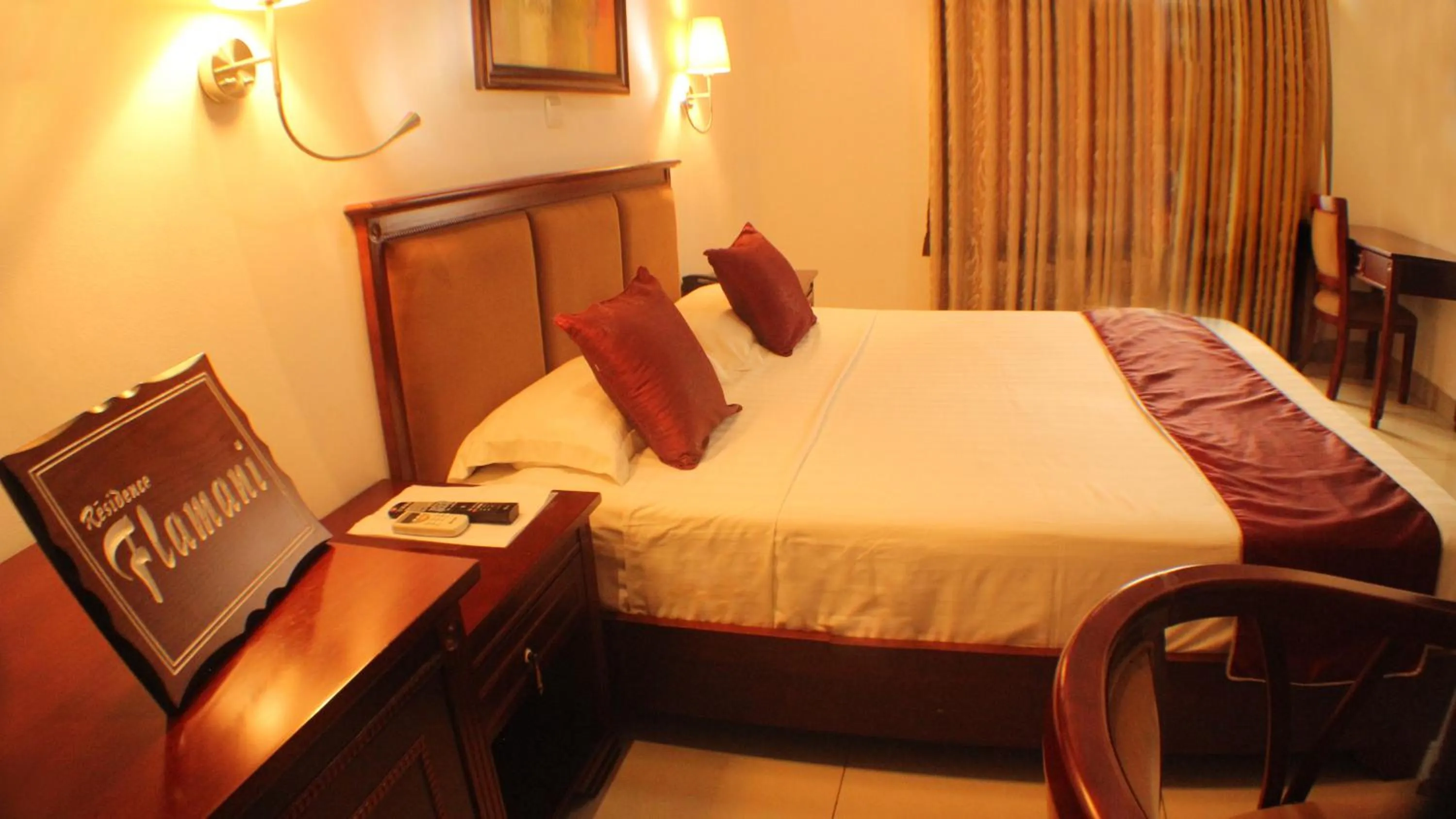 Bedroom, Bed in Hotel Residence Flamani