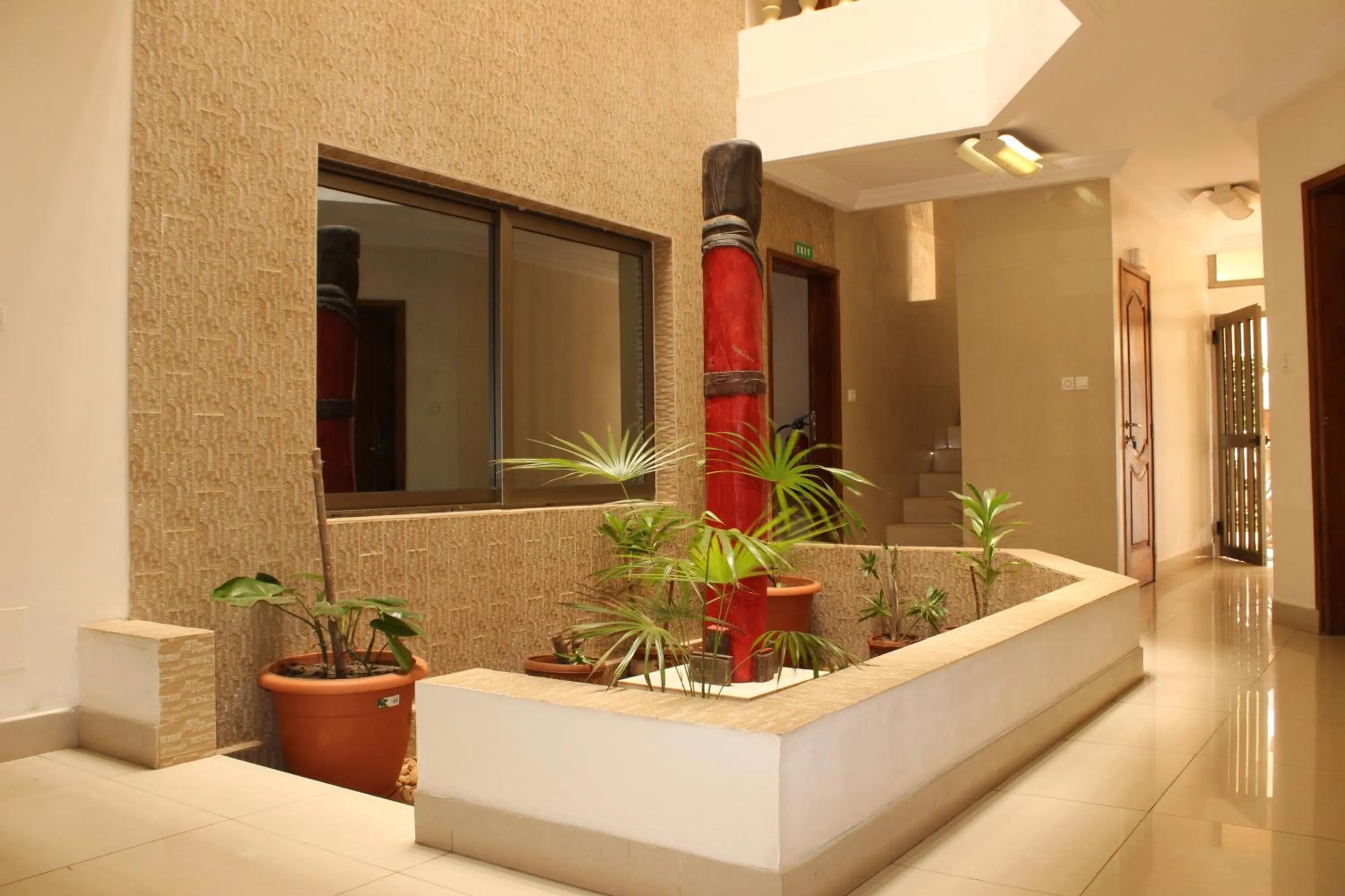 Decorative detail in Hotel Residence Flamani