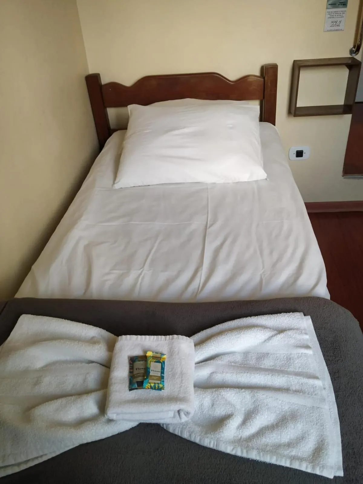 Bed in Hotel Garfo de Ouro
