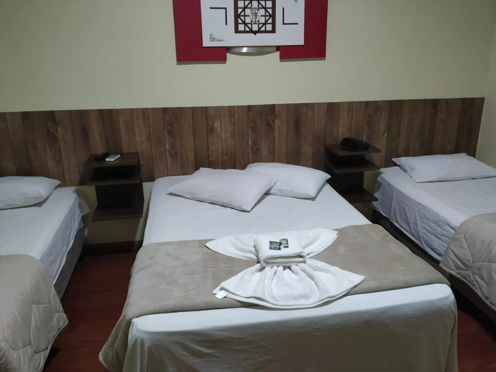 Bed in Hotel Garfo de Ouro