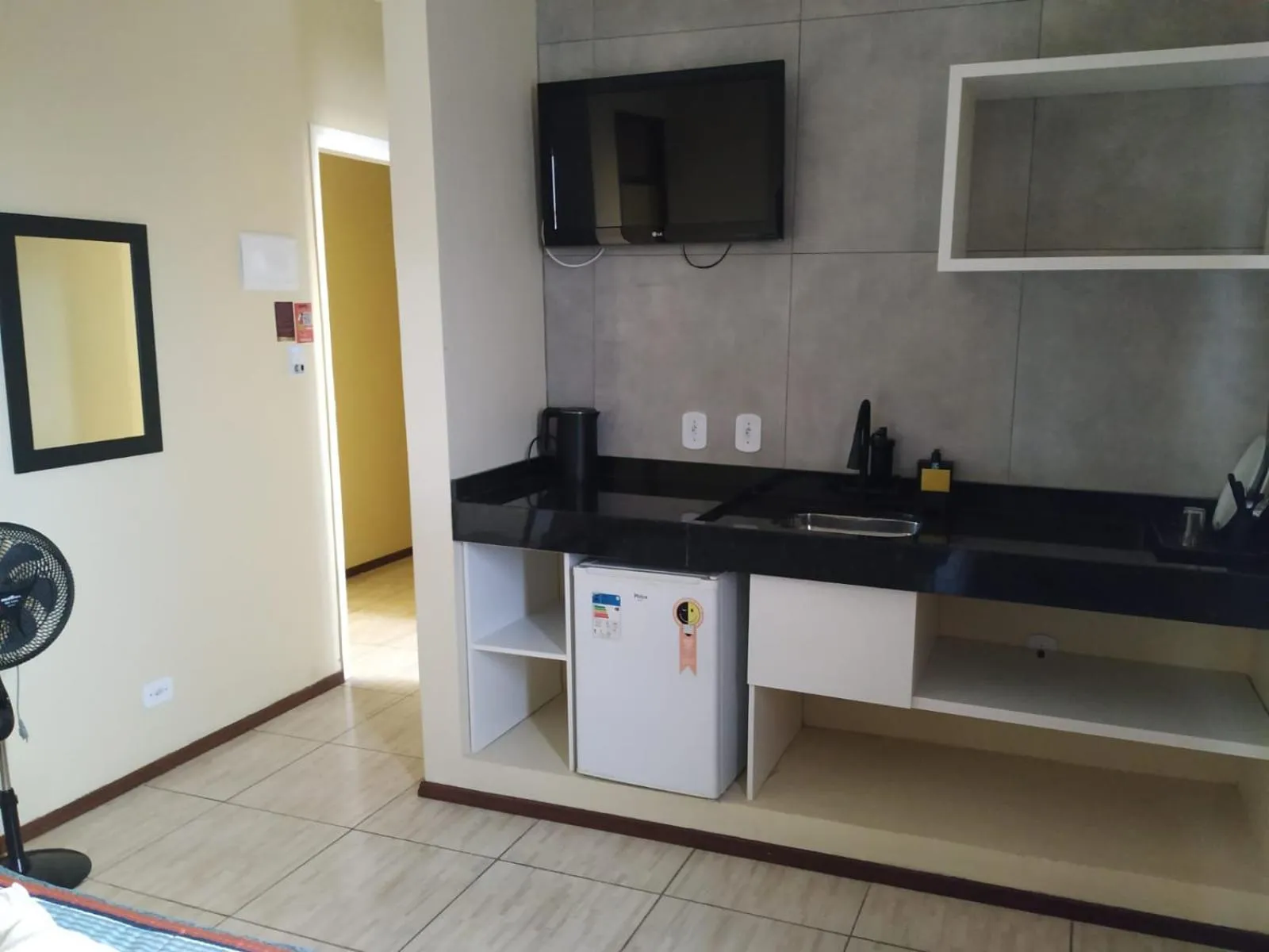 Kitchen or kitchenette in Hotel Garfo de Ouro