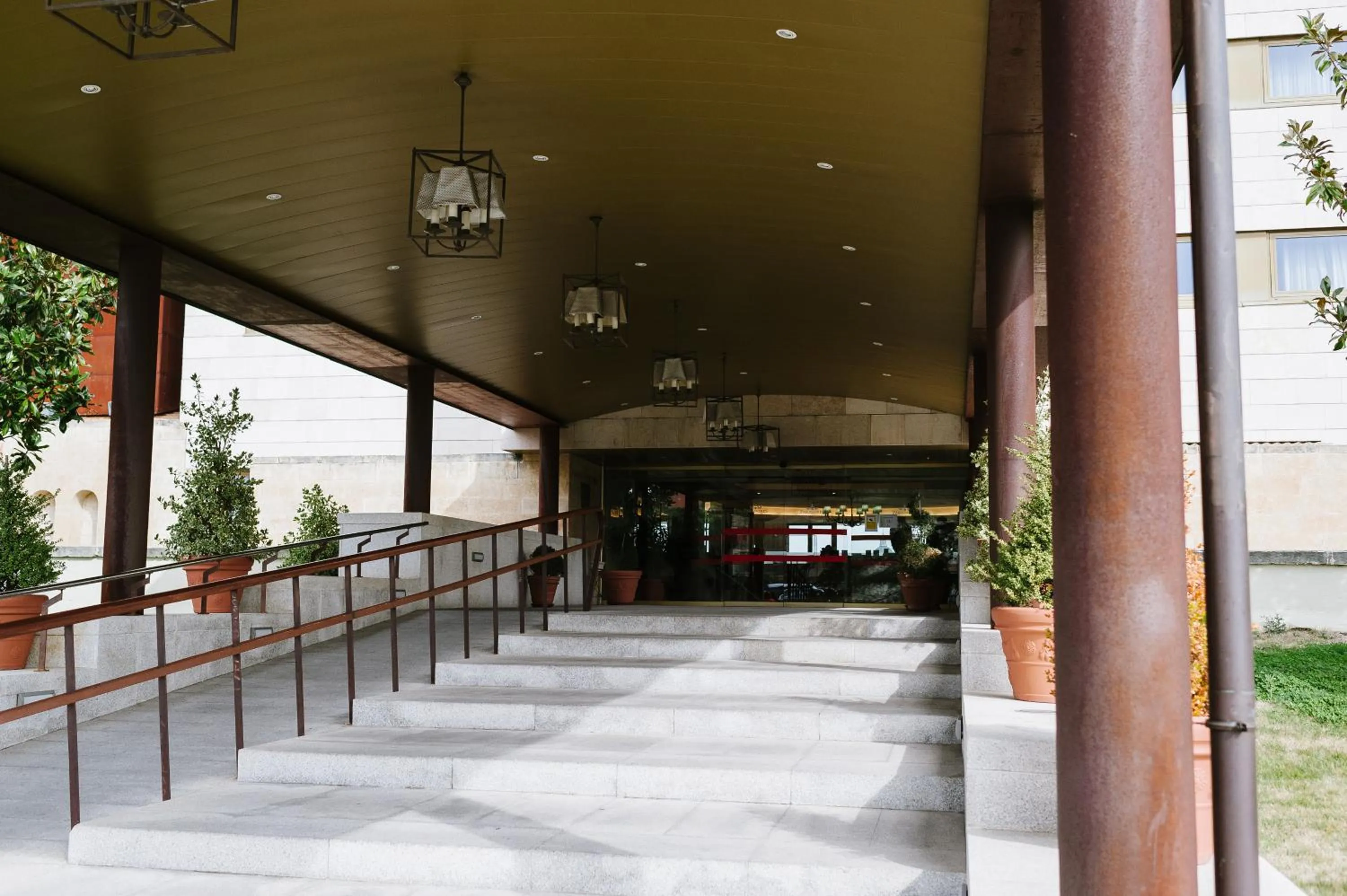 Facade/entrance in Parador de Salamanca