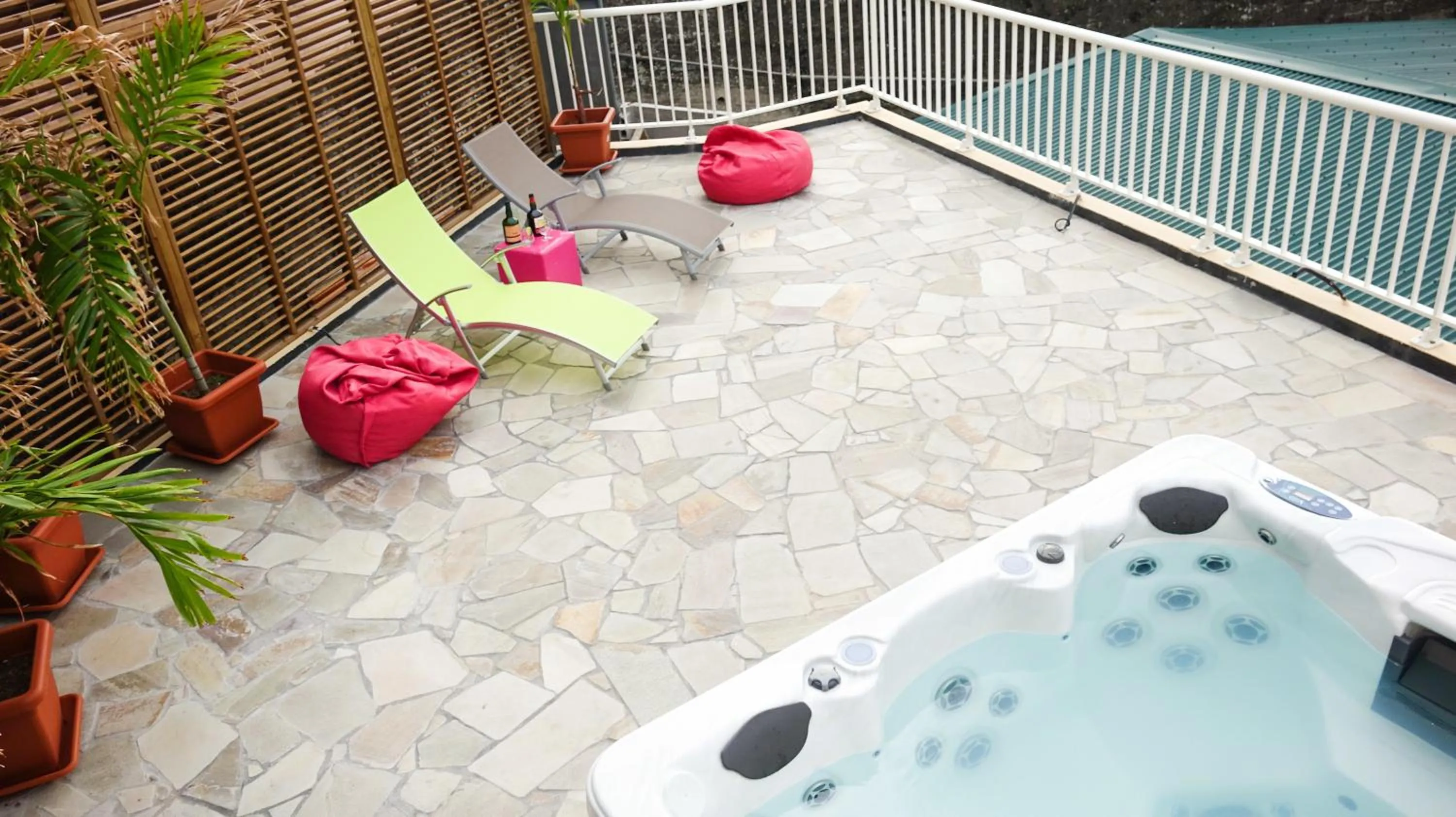 Patio in Tante Arlette