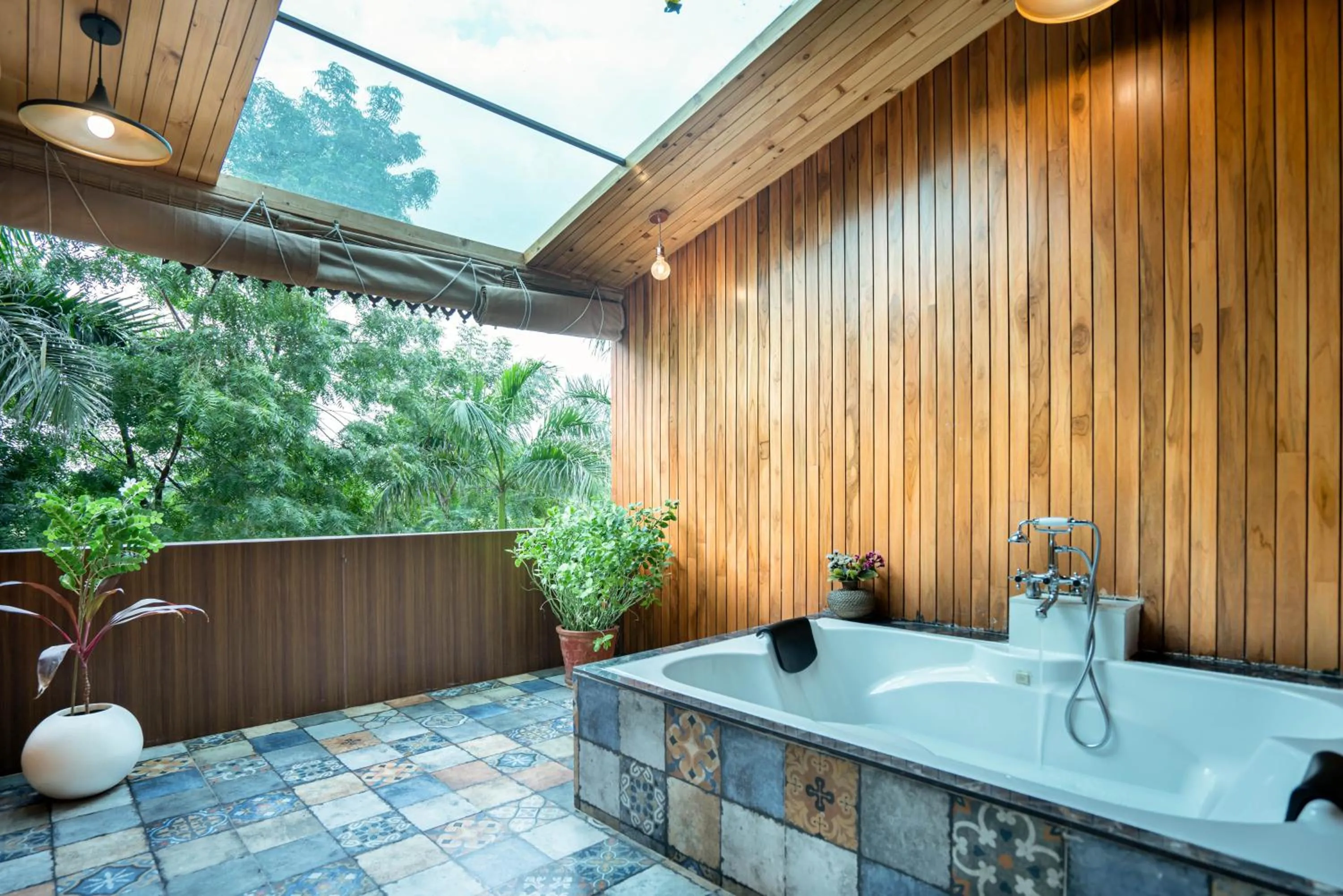 Balcony/Terrace in Visamo Nalsarovar Resort, Ahmedabad