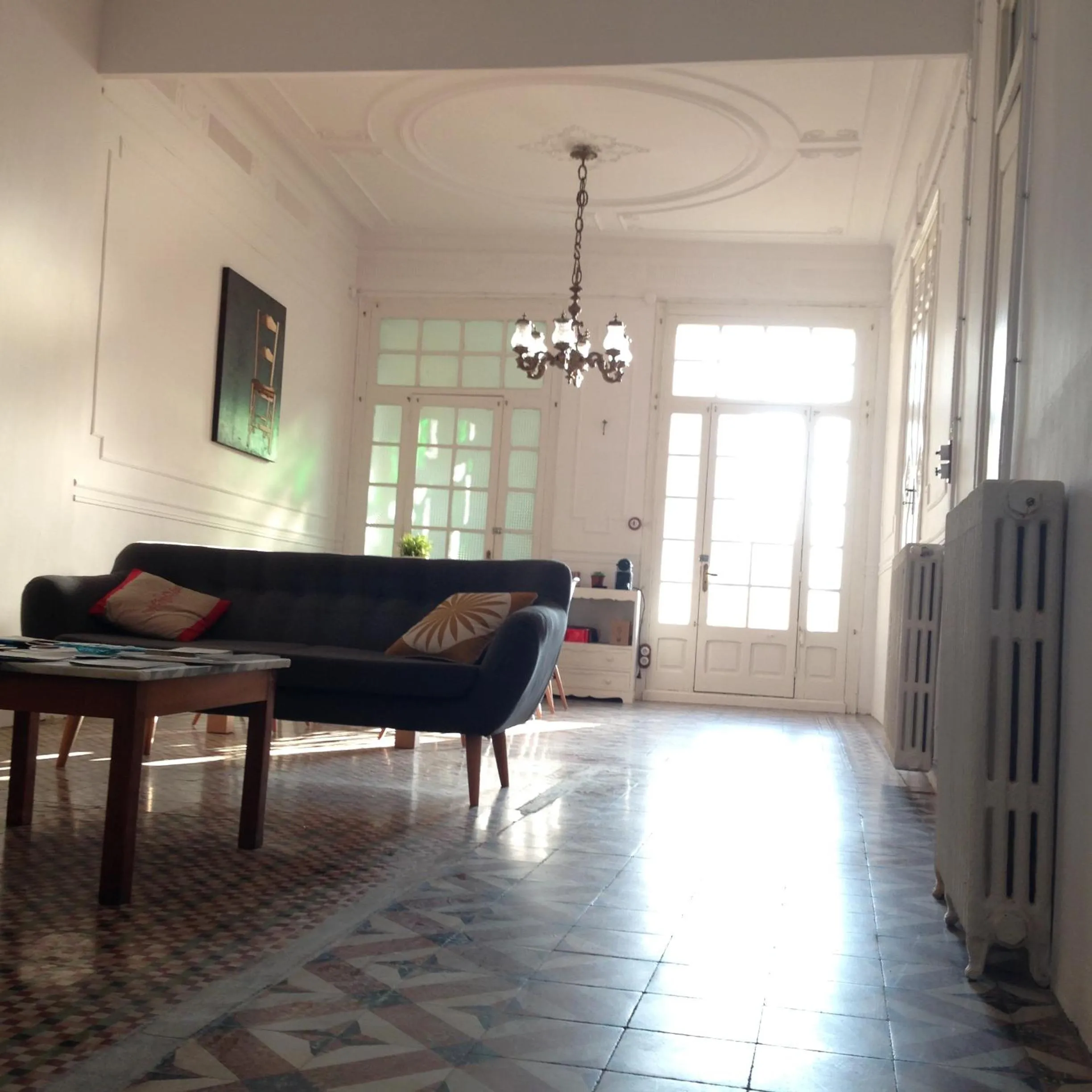 Communal lounge/ TV room in Cal Comabella