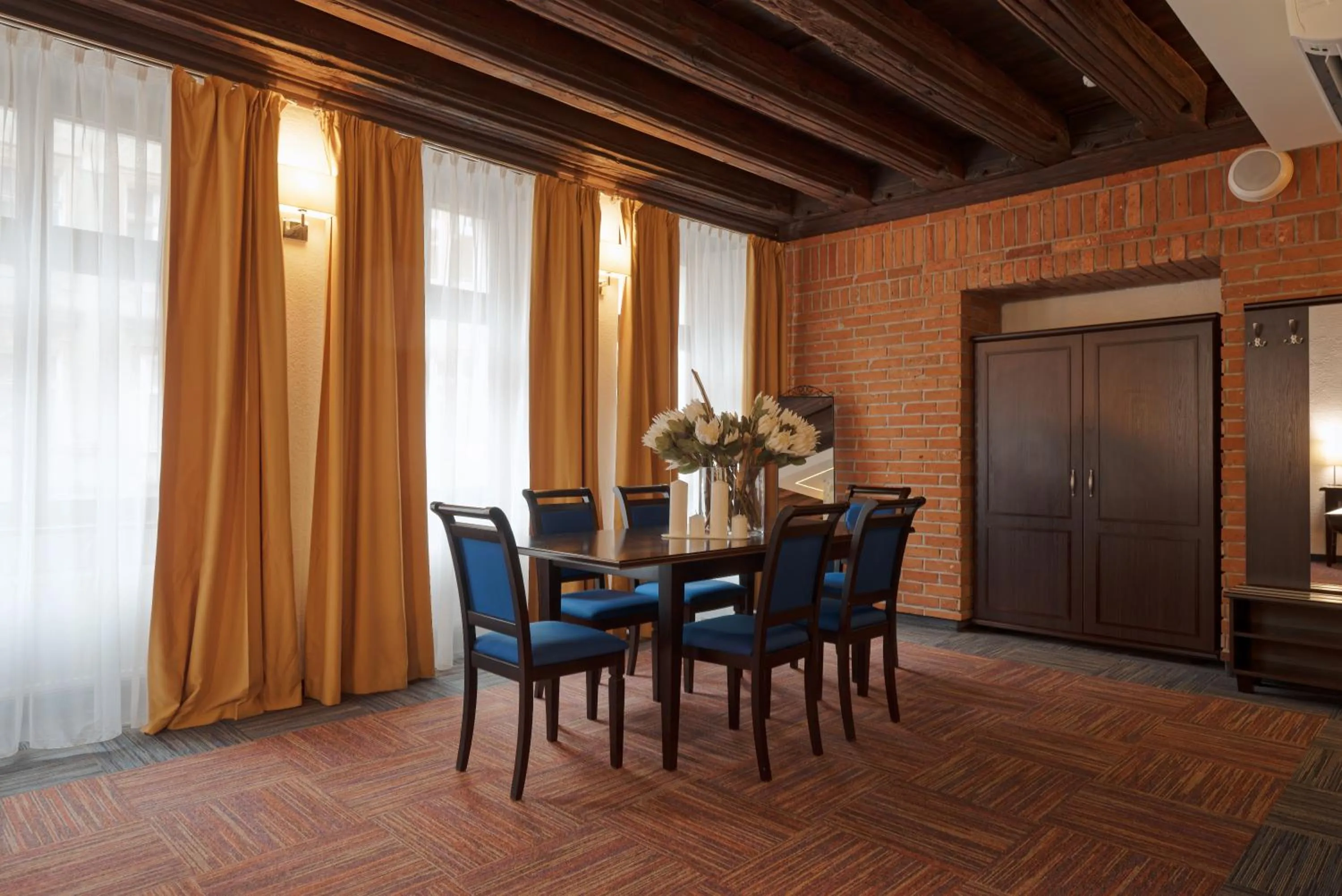 Living room in Palazzo Rosso Old Town