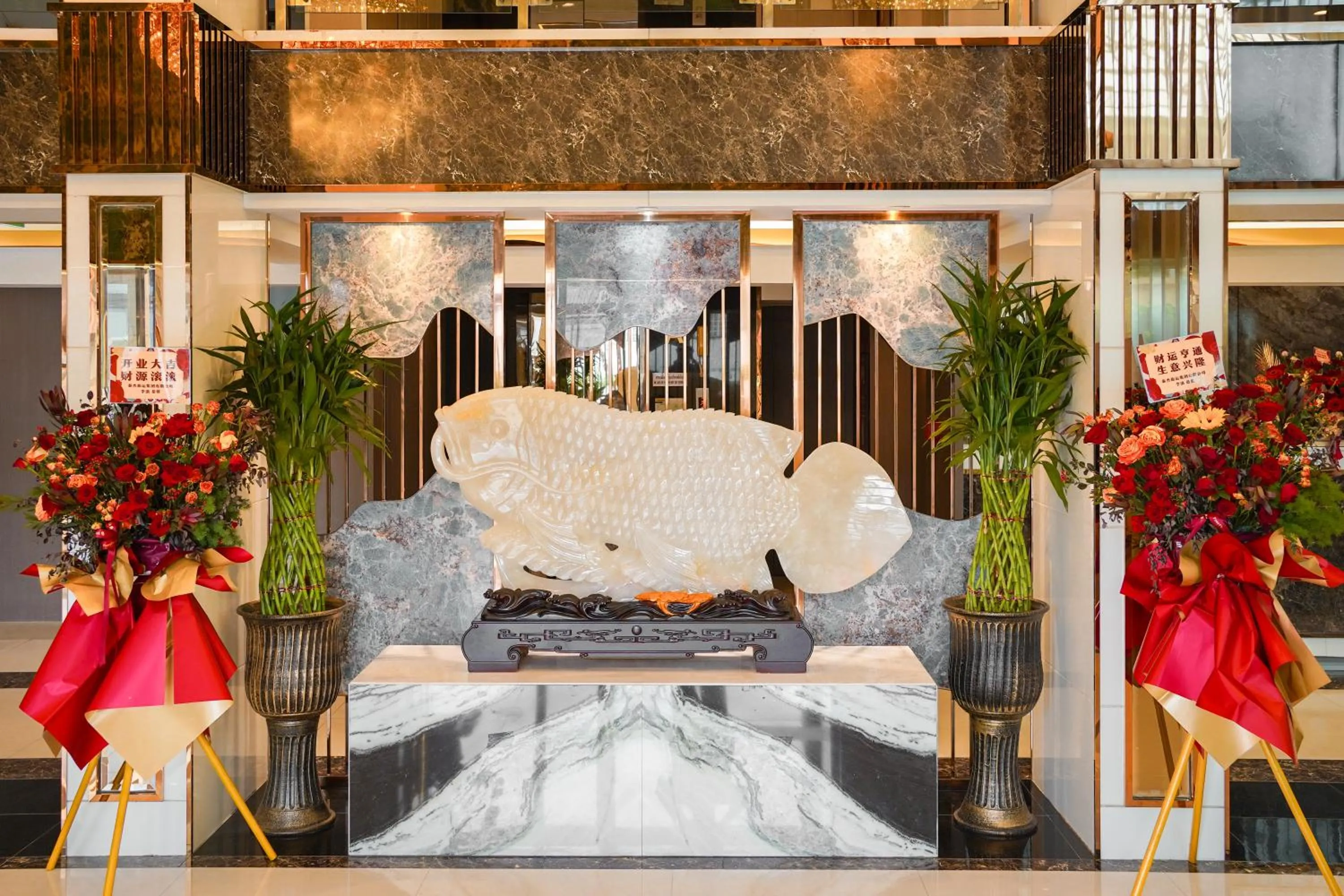 Lobby or reception in Golden Empire Suvarnabhumi Hotel