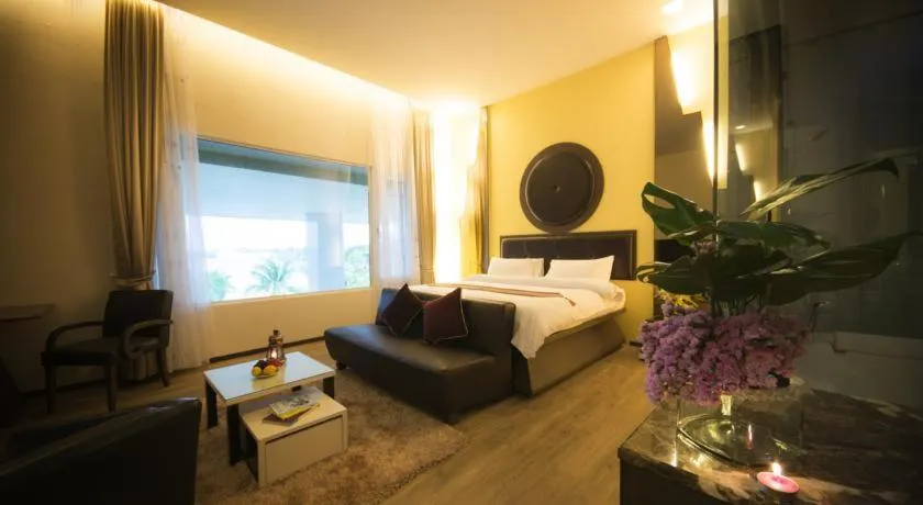 Bed in The Beverly Hills Hotel