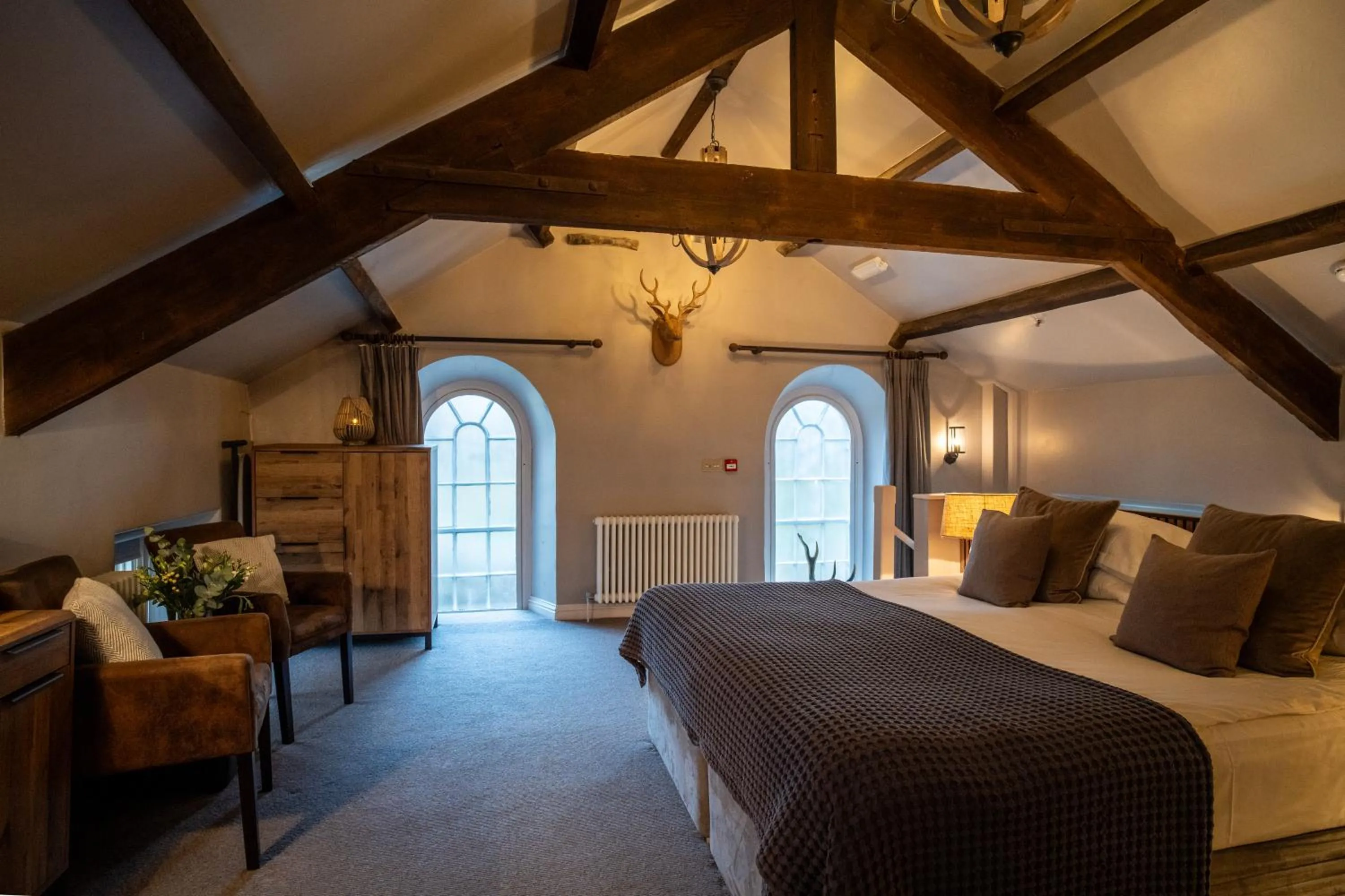 Photo of the whole room, Bed in Yorebridge House