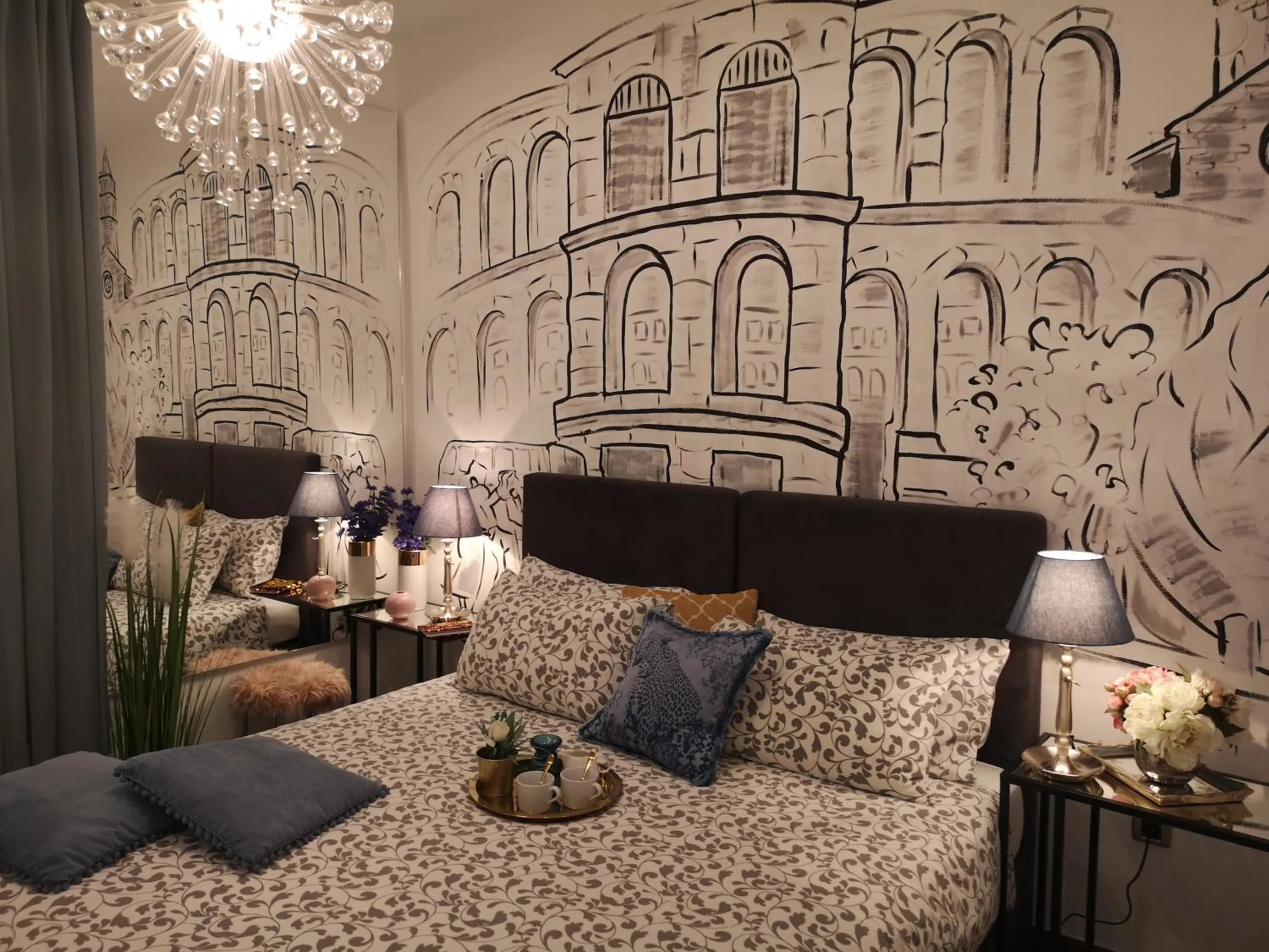 Arena Design Apartments with FREE Private Parking and with a terrace