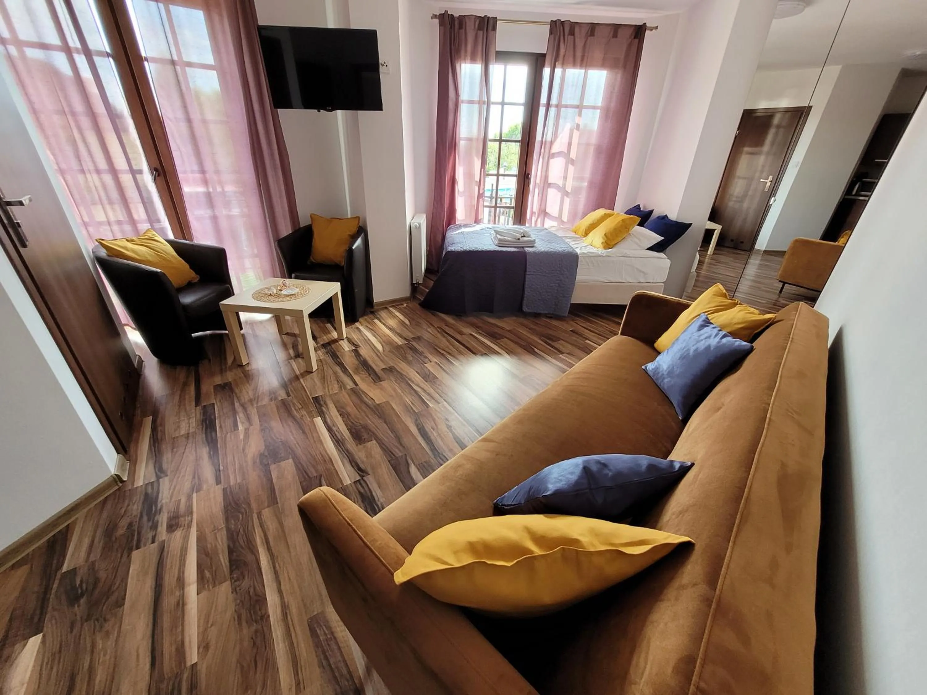 Studio with Balcony in Dom Przy Plaży