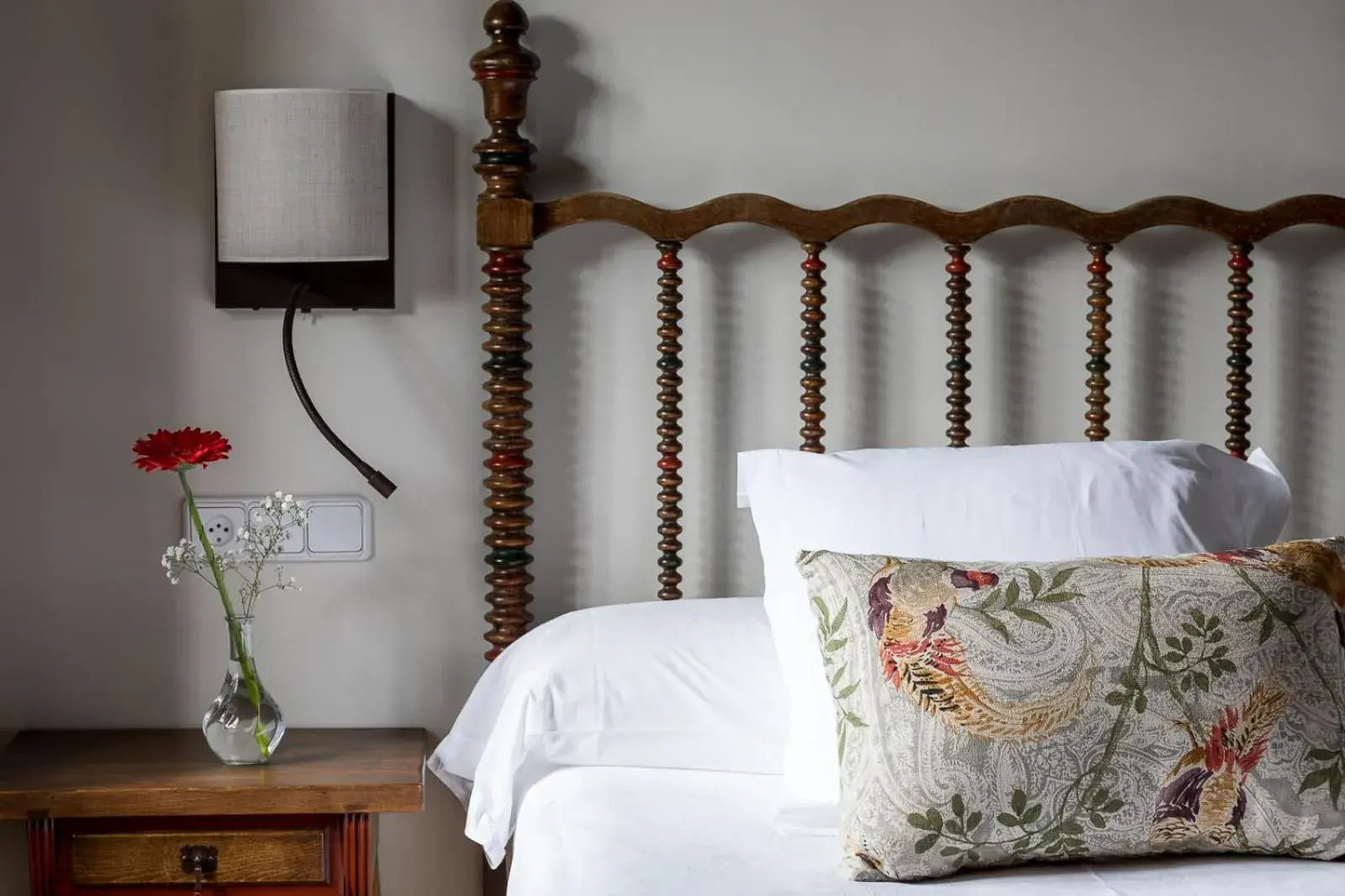 Bed in Parador de Tui Bed in Parador de Tui