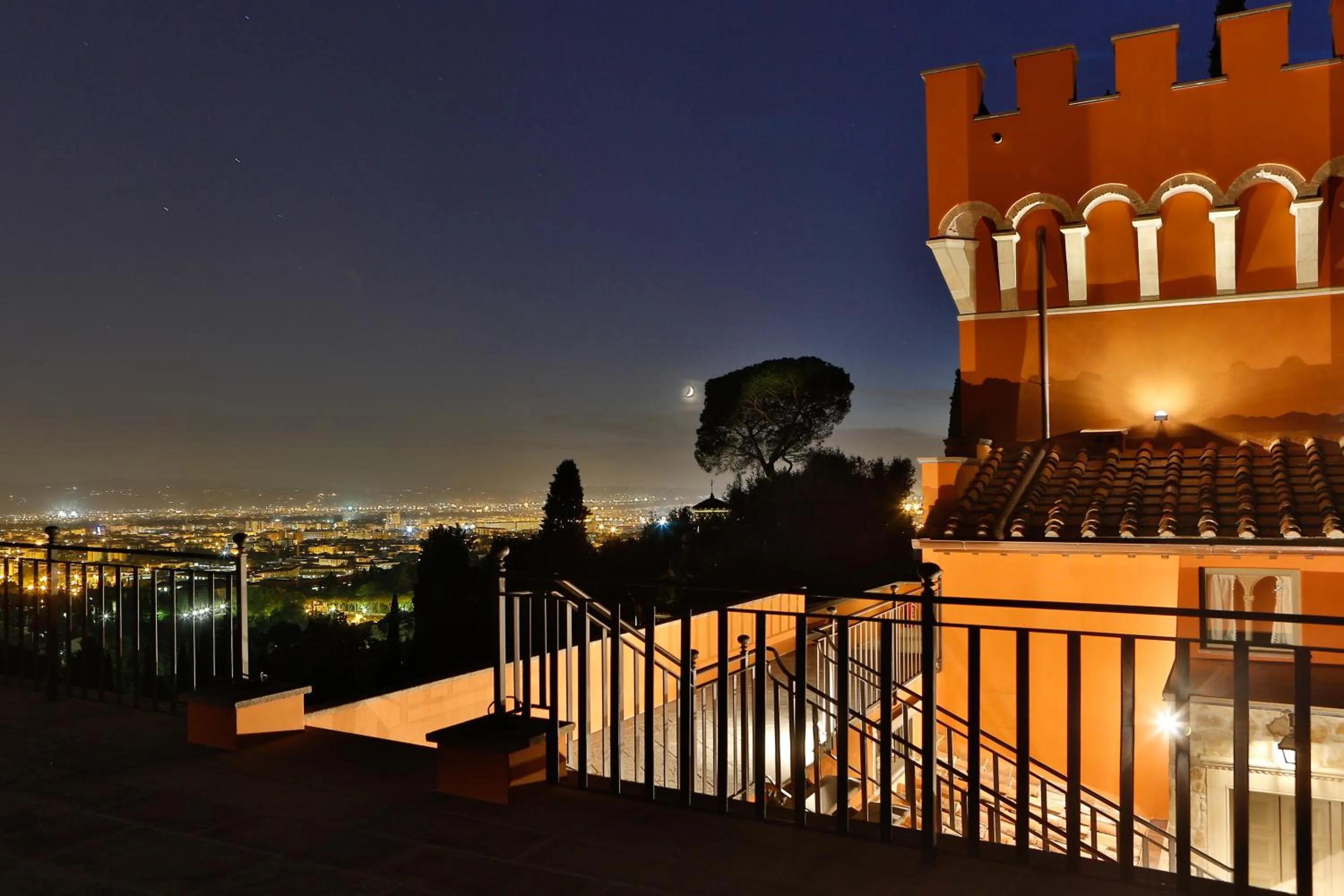 City view in Villa Le Fontanelle