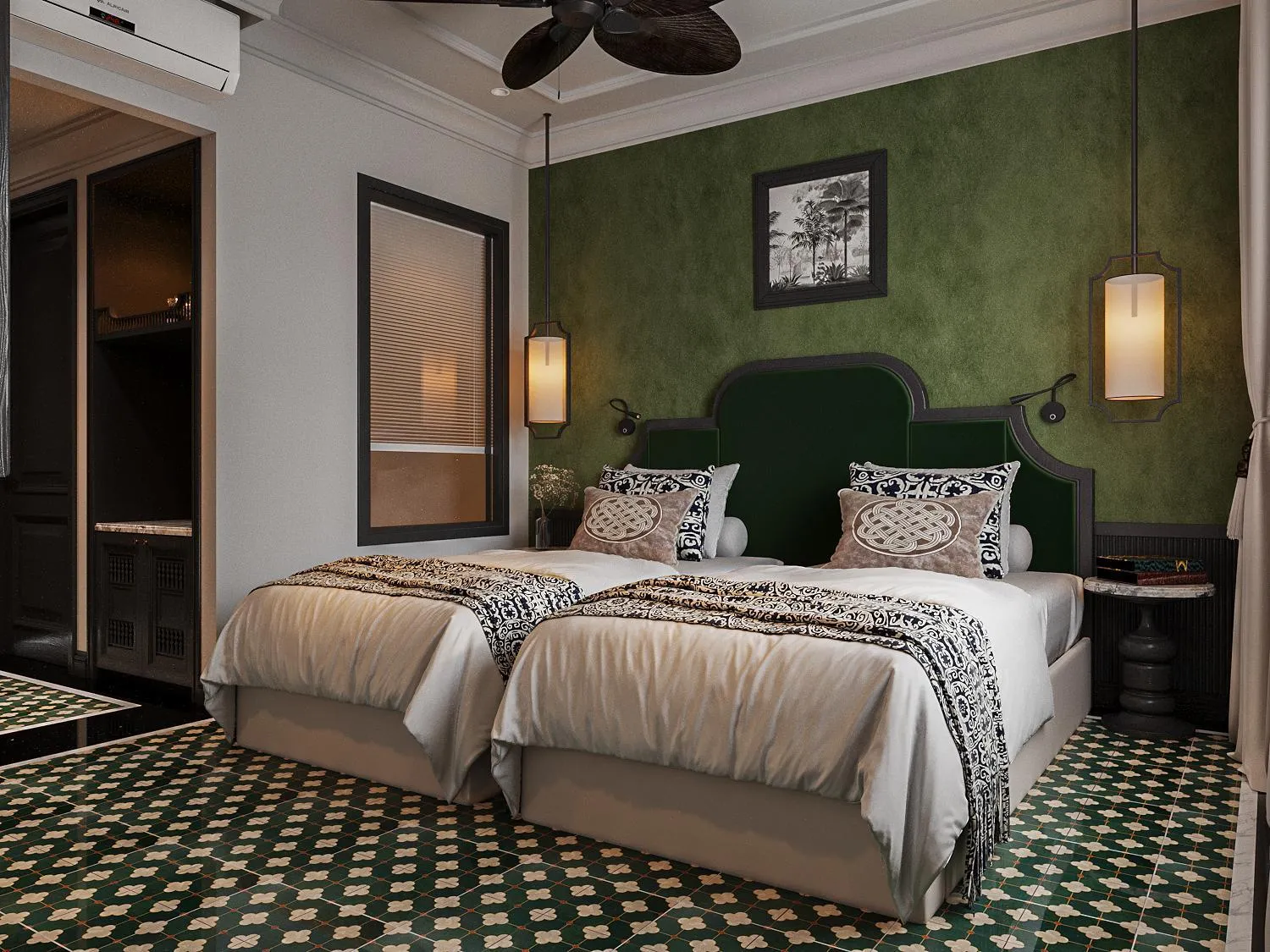 Deluxe Double or Twin Room with Balcony - single occupancy in L'Heritage Riverside Hoi An