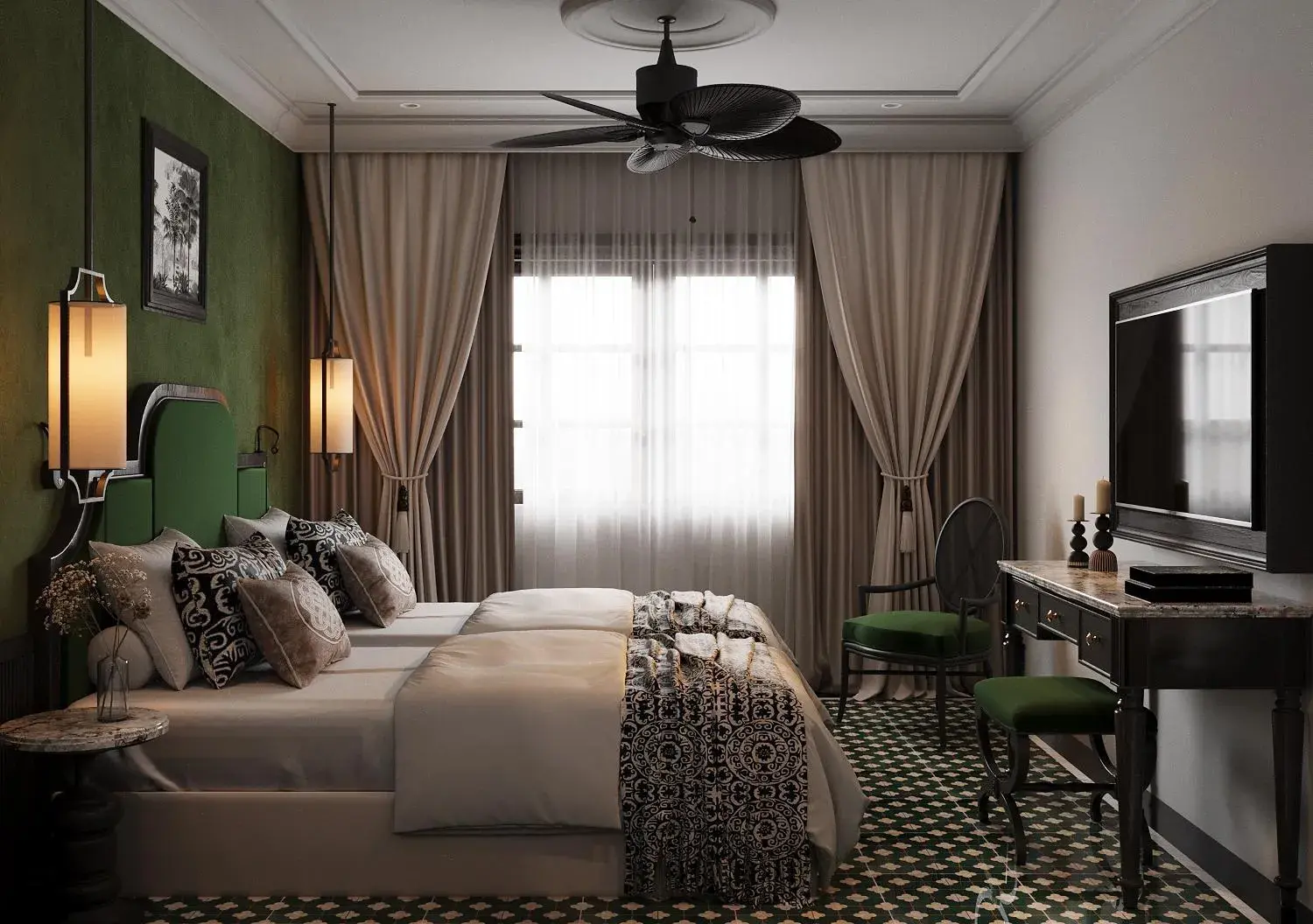 Deluxe Double or Twin Room with Balcony - single occupancy in L'Heritage Riverside Hoi An Deluxe Double or Twin Room with Balcony - single occupancy in L'Heritage Riverside Hoi An