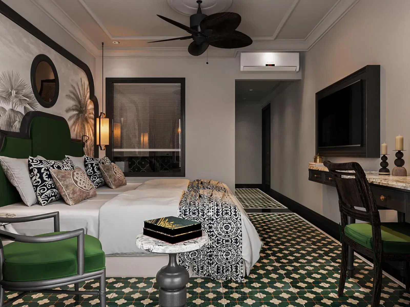 Suite Double/Twin with River View & Balcony - single occupancy in L'Heritage Riverside Hoi An Suite Double/Twin with River View & Balcony - single occupancy in L'Heritage Riverside Hoi An