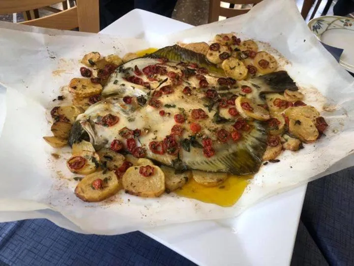 Food in Hotel Athena