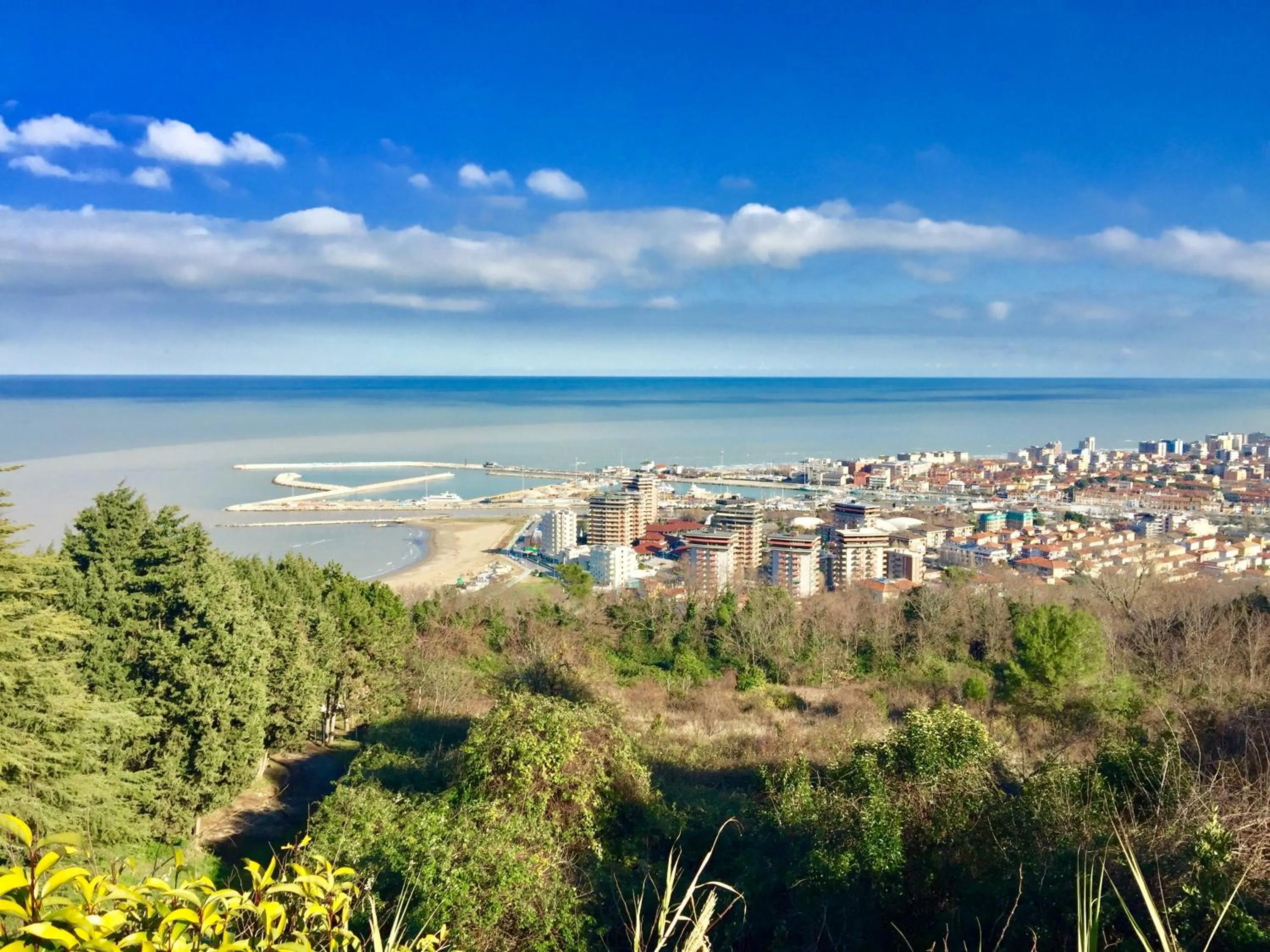 Natural landscape in Hotel Athena