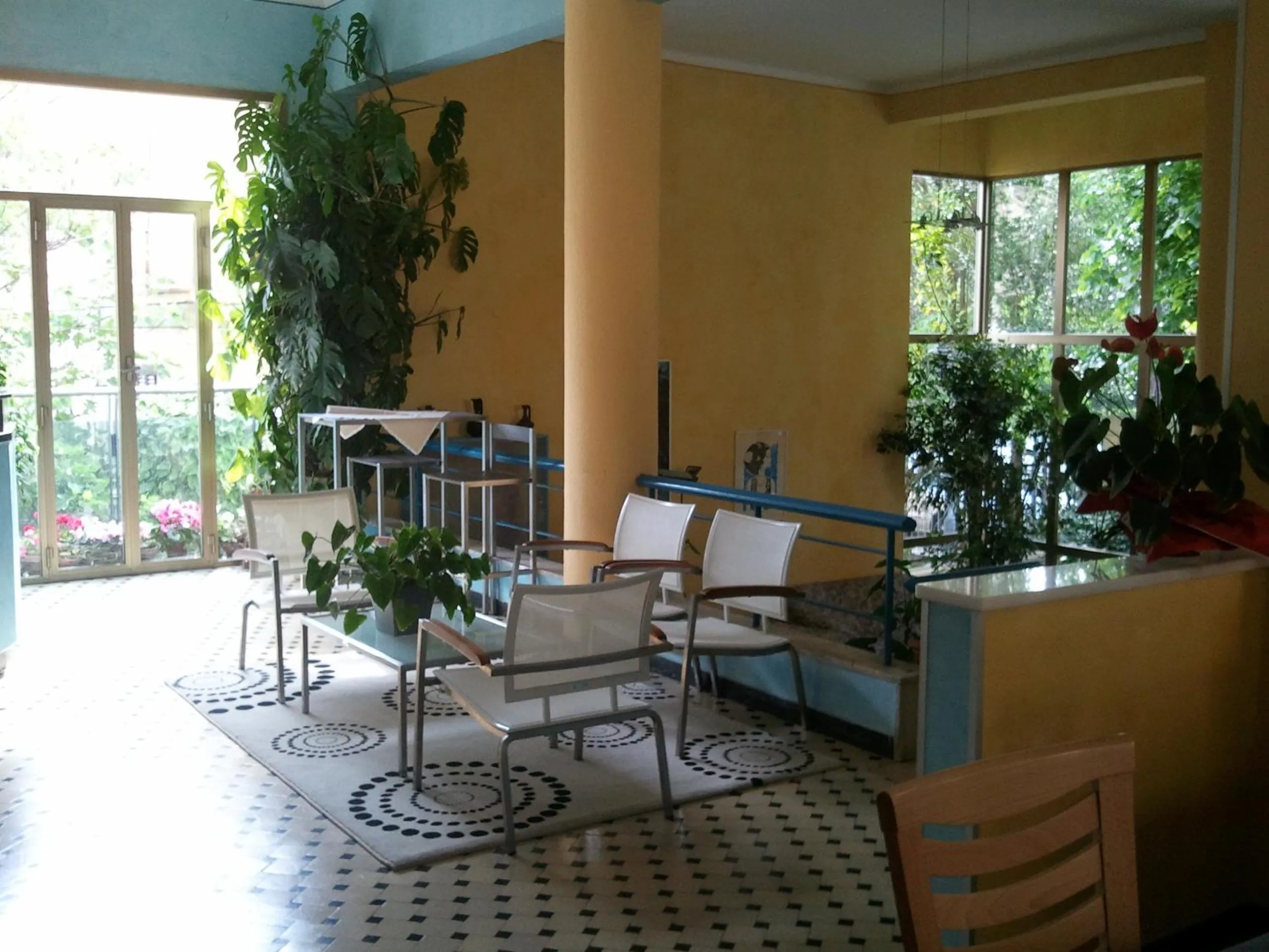 Garden in Hotel Athena