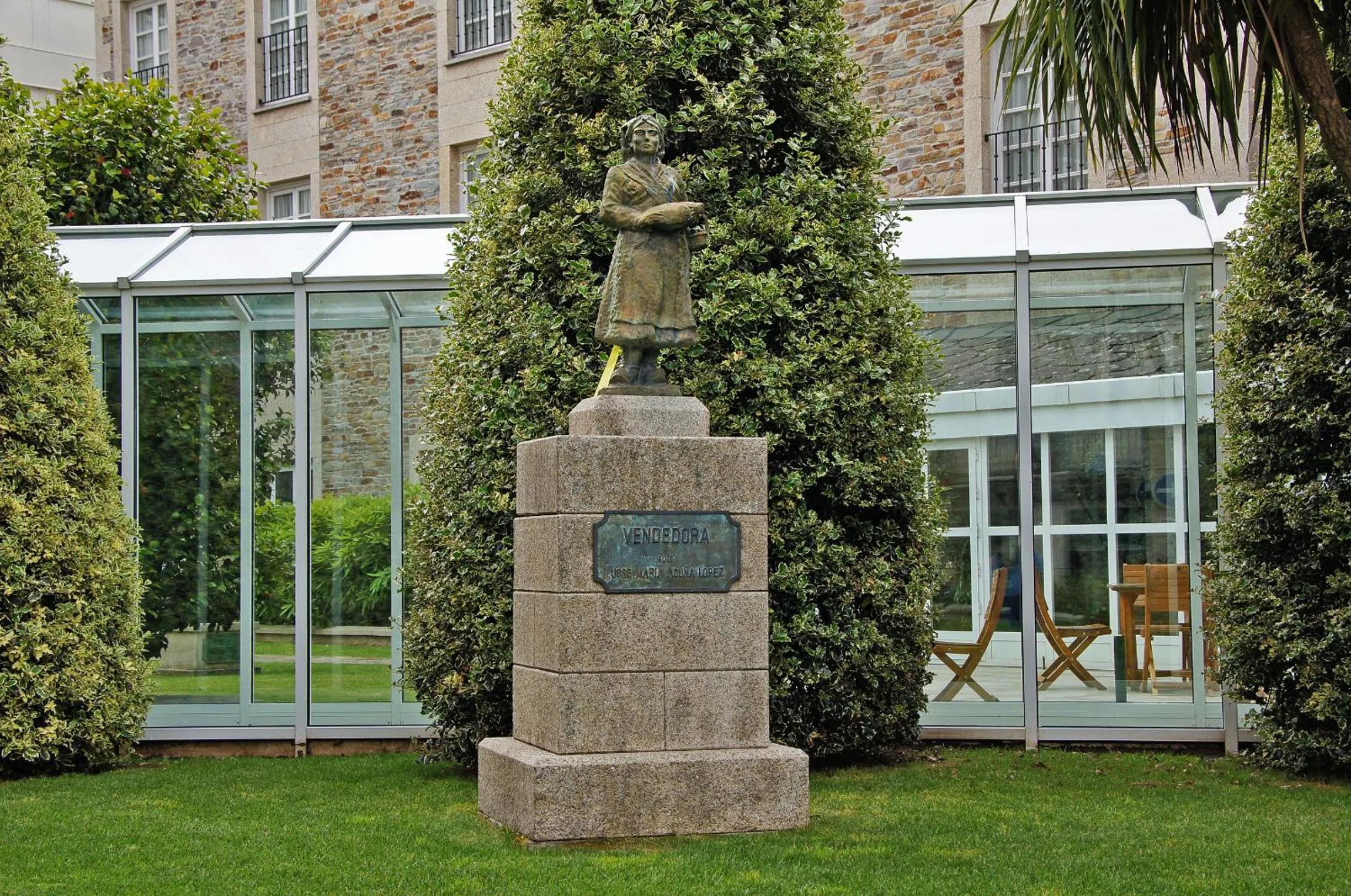 Garden in Parador de Vilalba