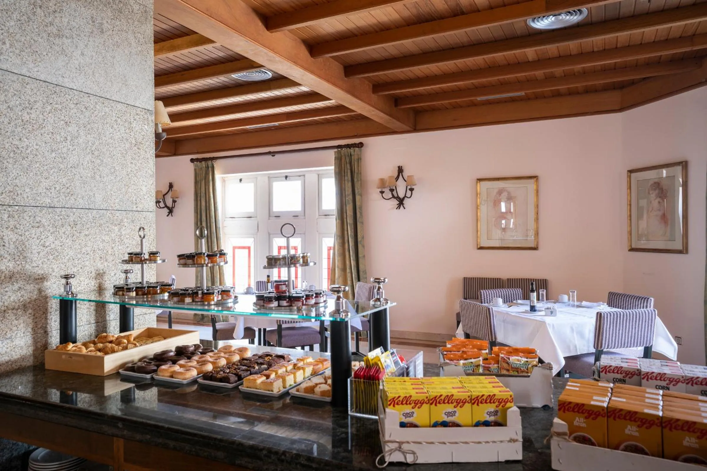 Buffet breakfast in Parador de Vilalba