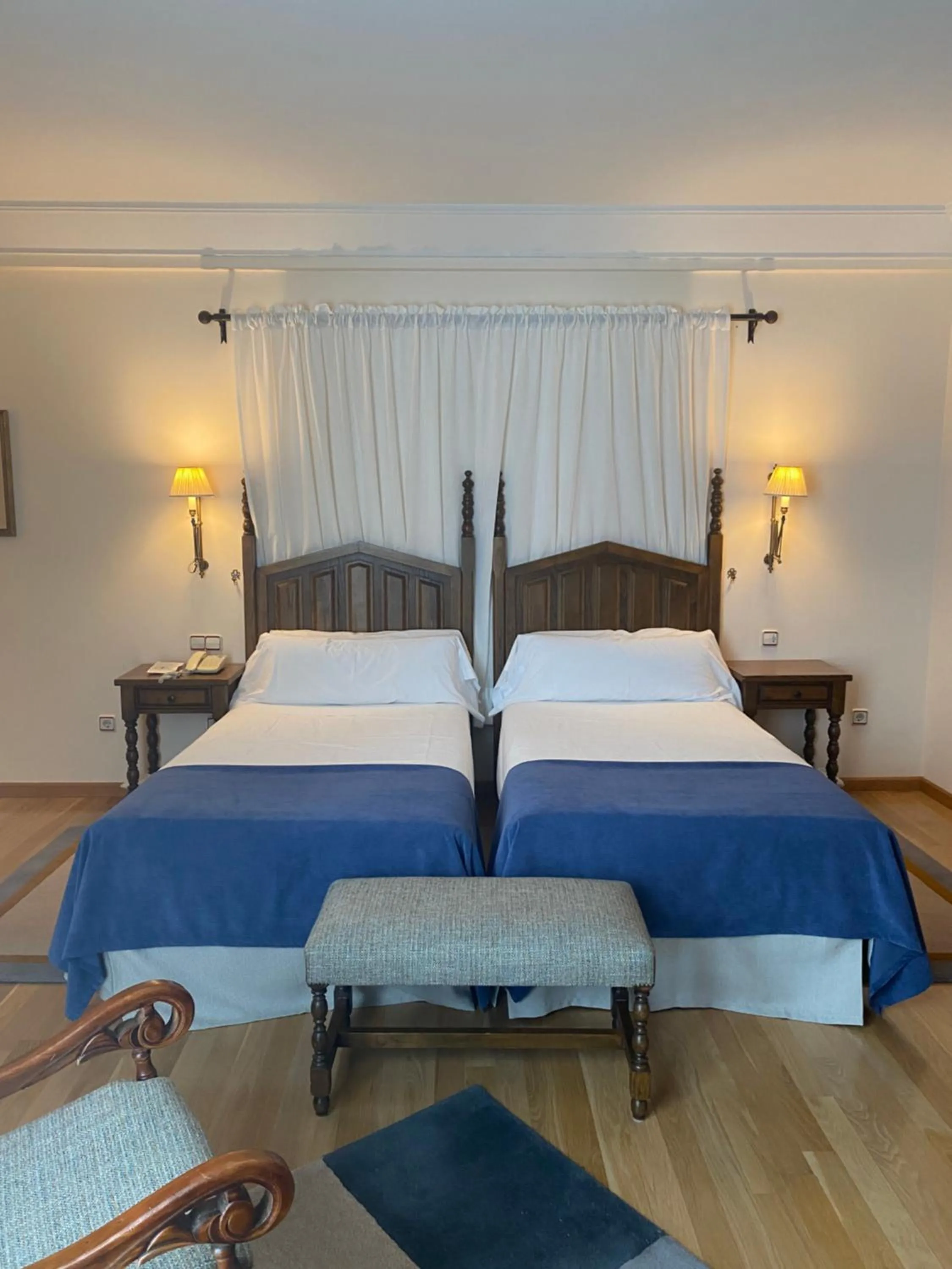 Bed in Parador de Vilalba