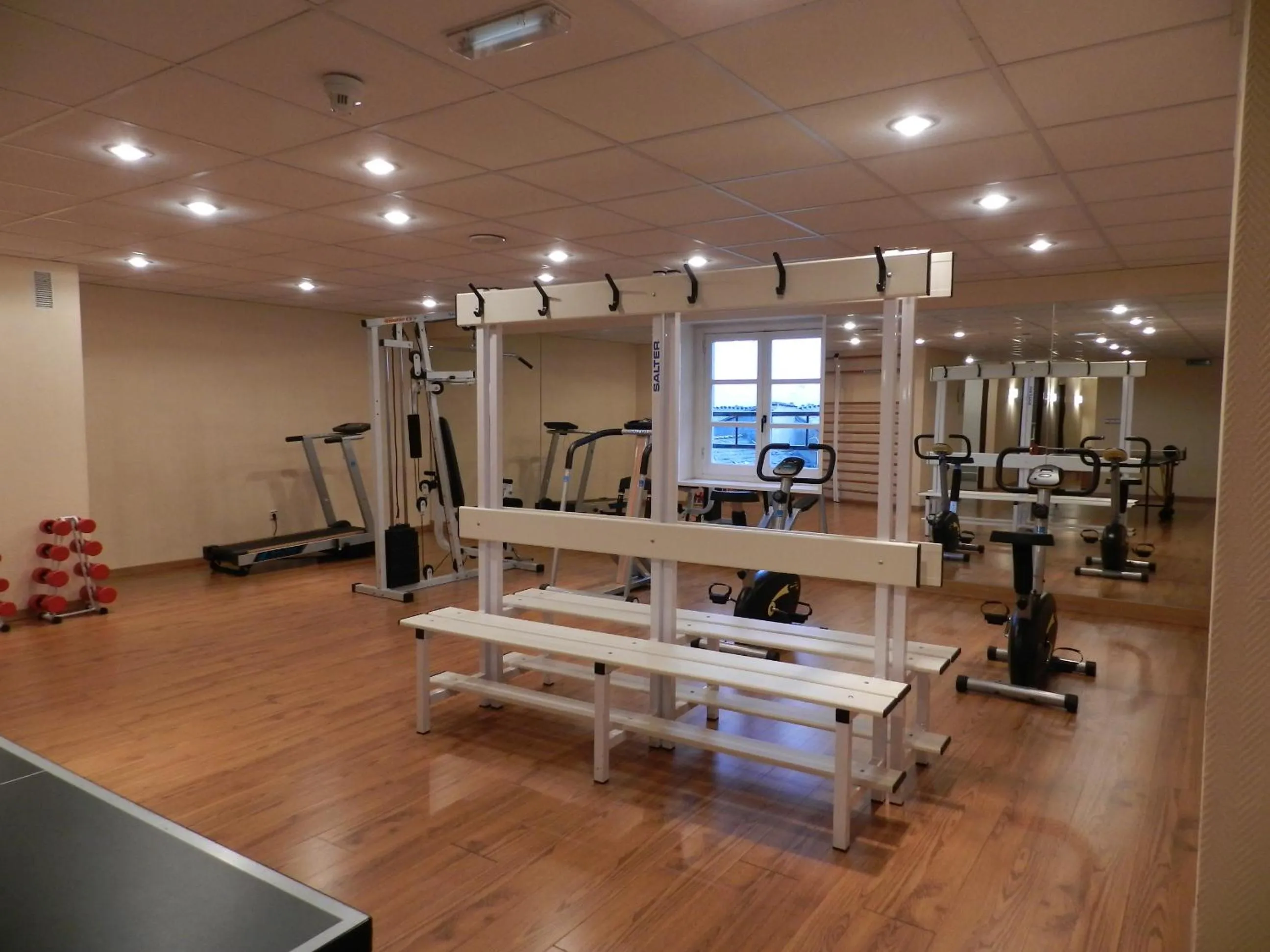 Fitness centre/facilities in Parador de Vilalba