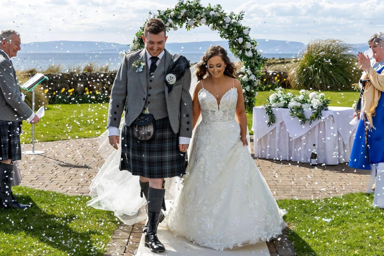 wedding in The Waterside Hotel