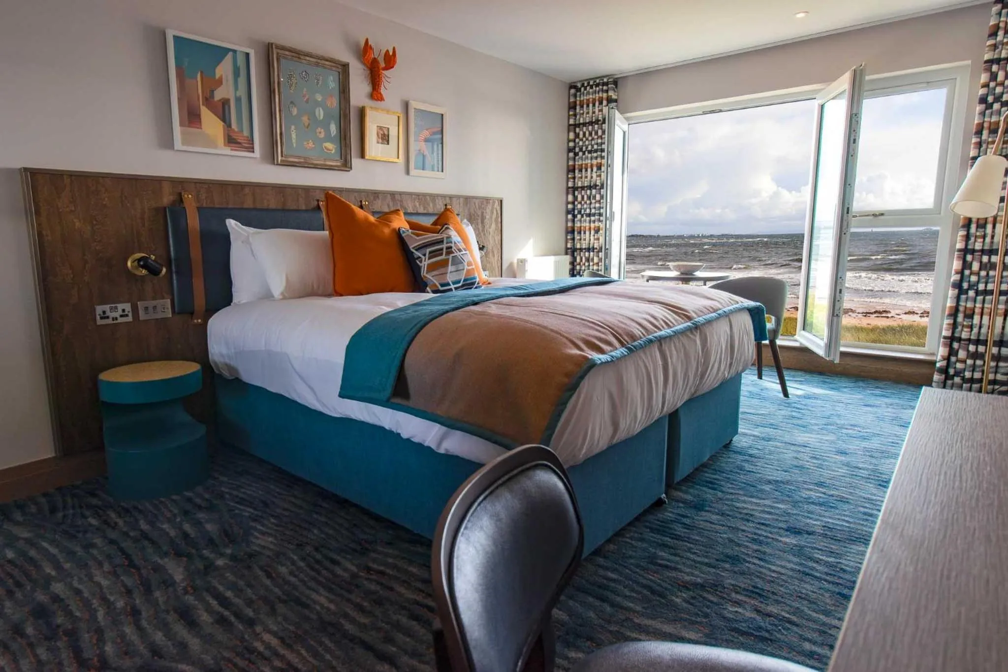 View (from property/room), Bed in The Waterside Hotel