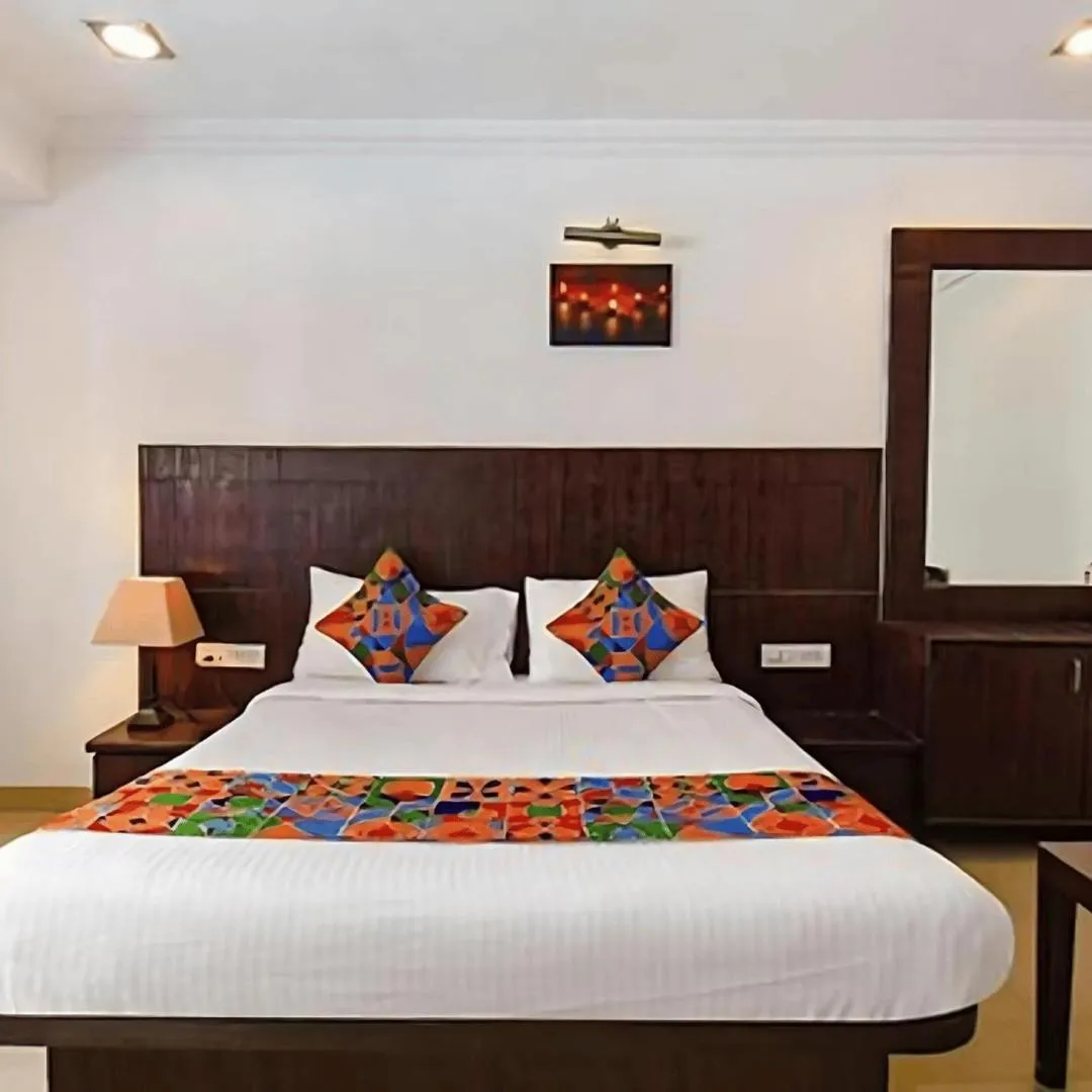 Bed in Hotel Shree Sai Wada