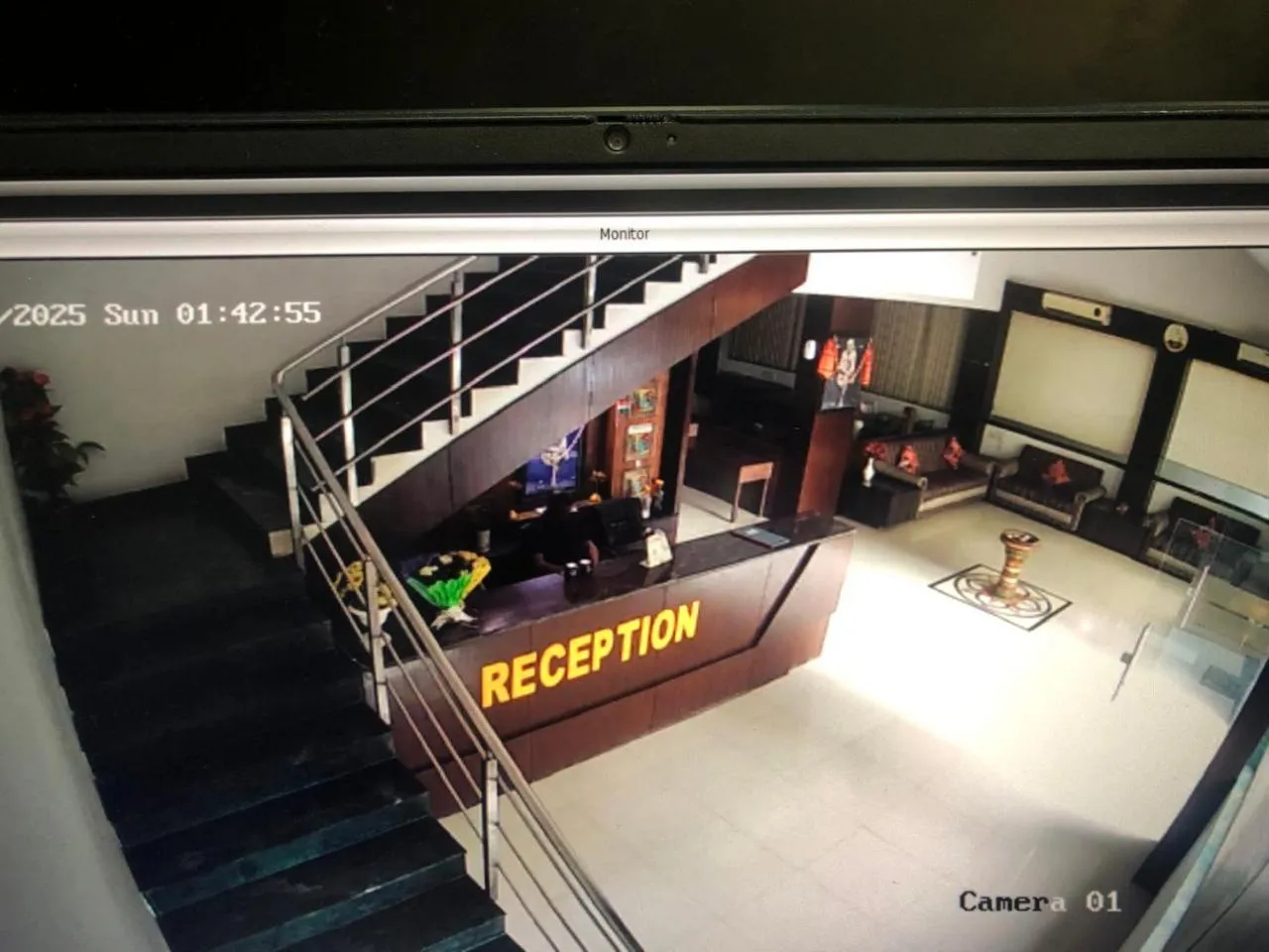 Lobby or reception in Hotel Shree Sai Wada