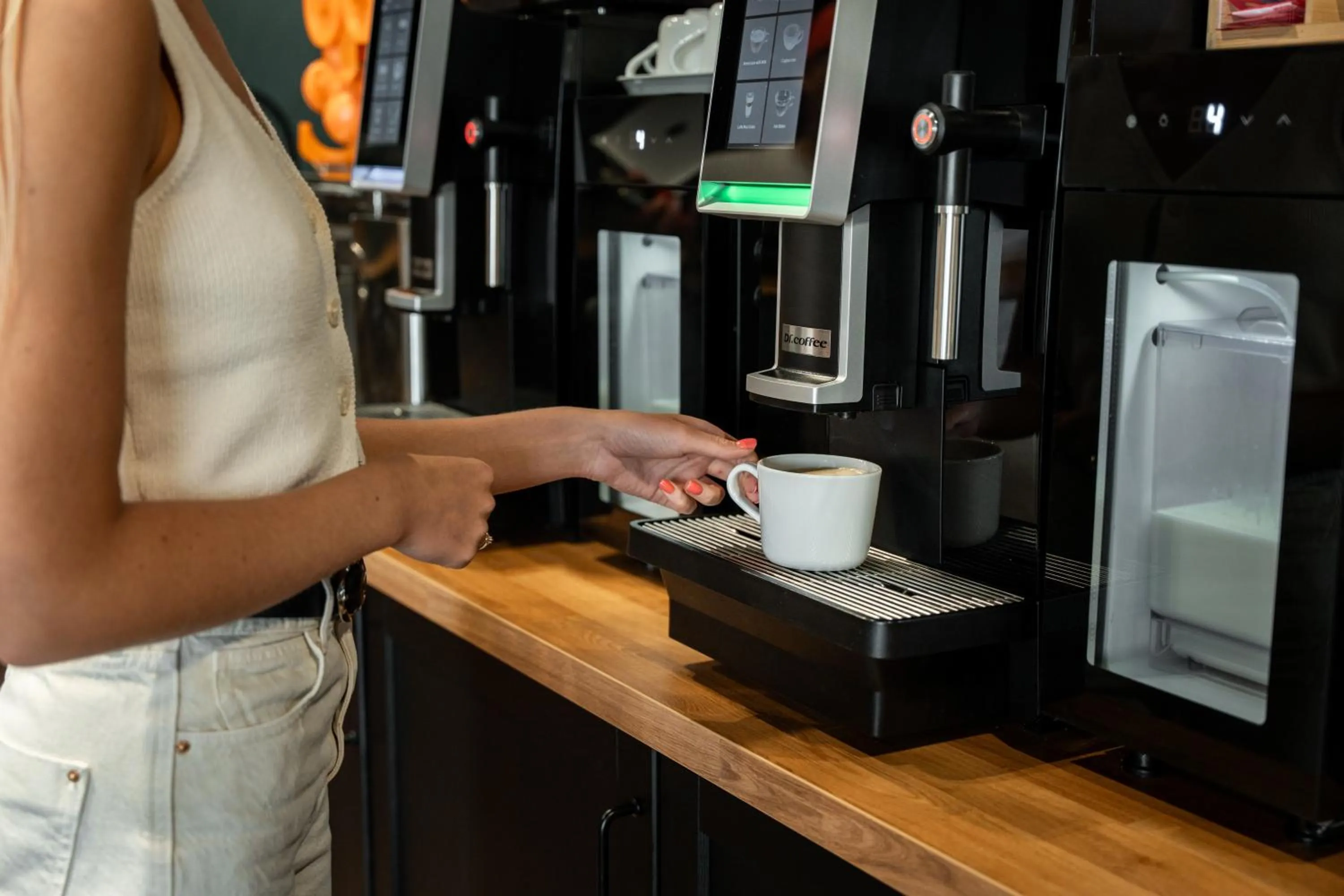 Coffee/tea facilities in Dunetton - self check-in hotel