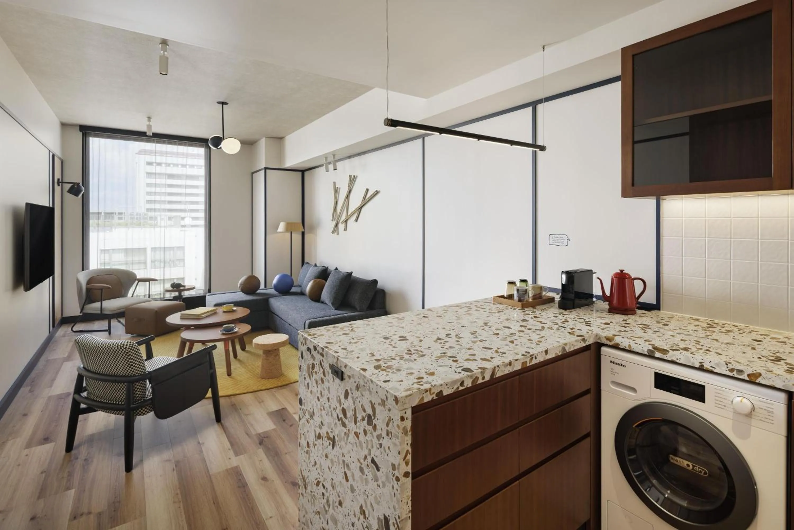 Photo of the whole room in Caption By Hyatt Kabutocho Tokyo