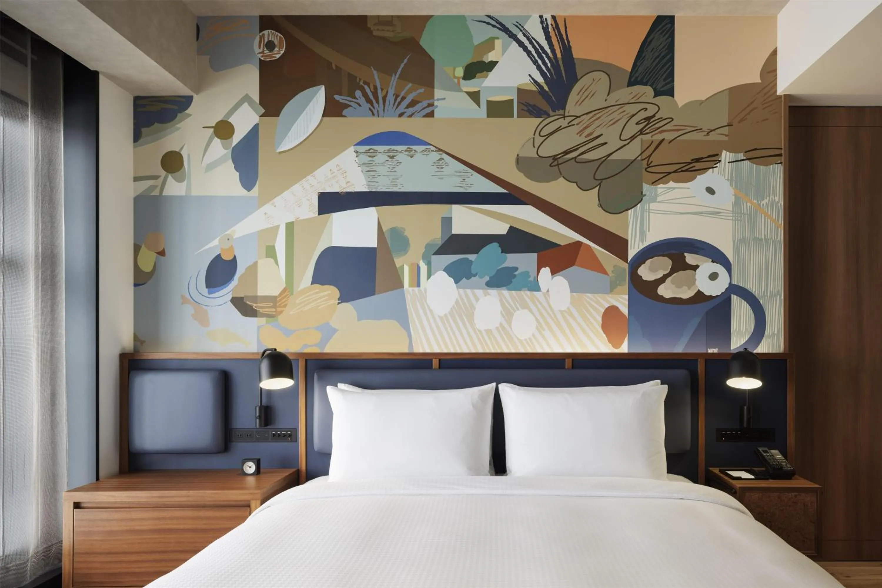 Photo of the whole room, Bed in Caption By Hyatt Kabutocho Tokyo