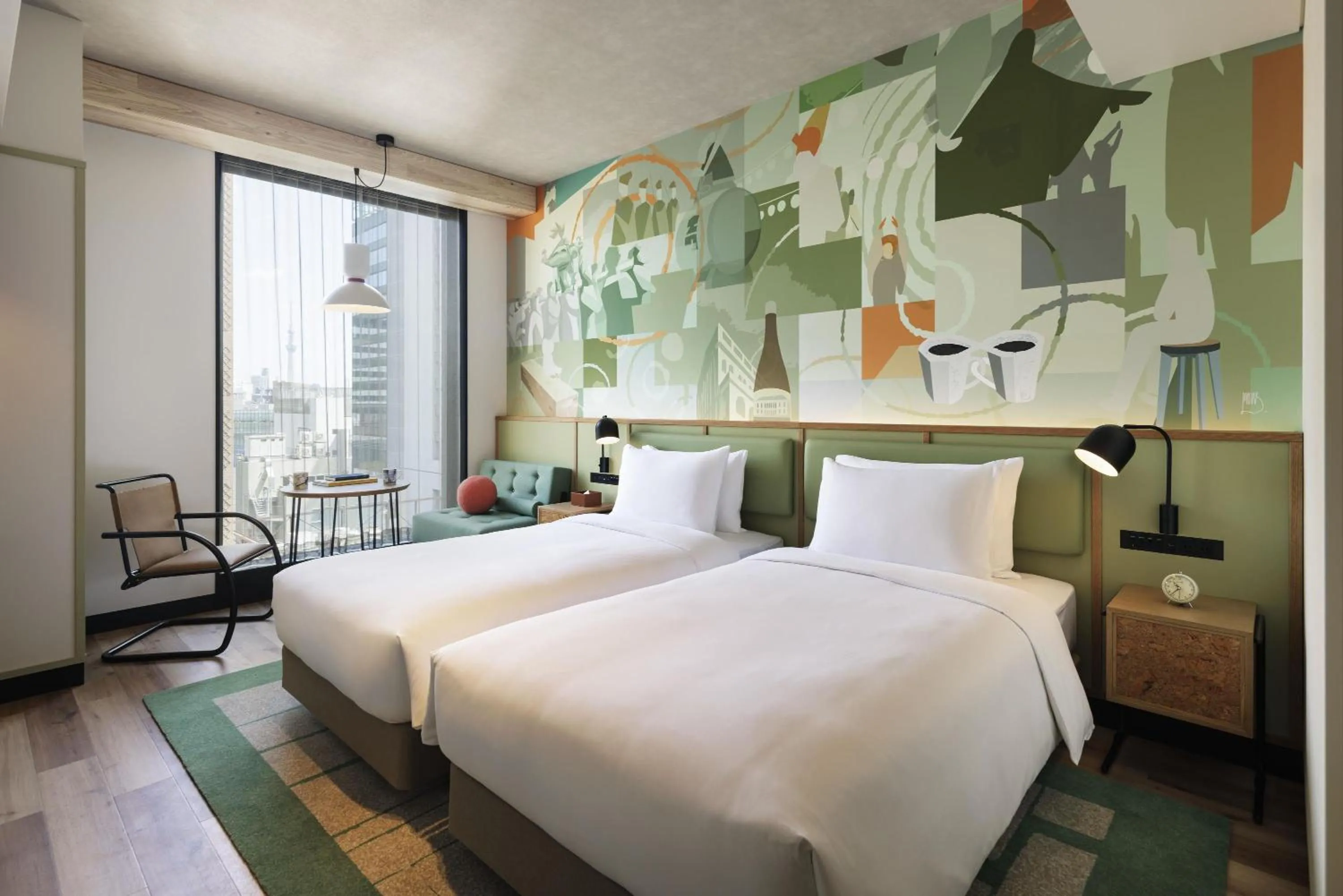 Bedroom, Bed in Caption By Hyatt Kabutocho Tokyo