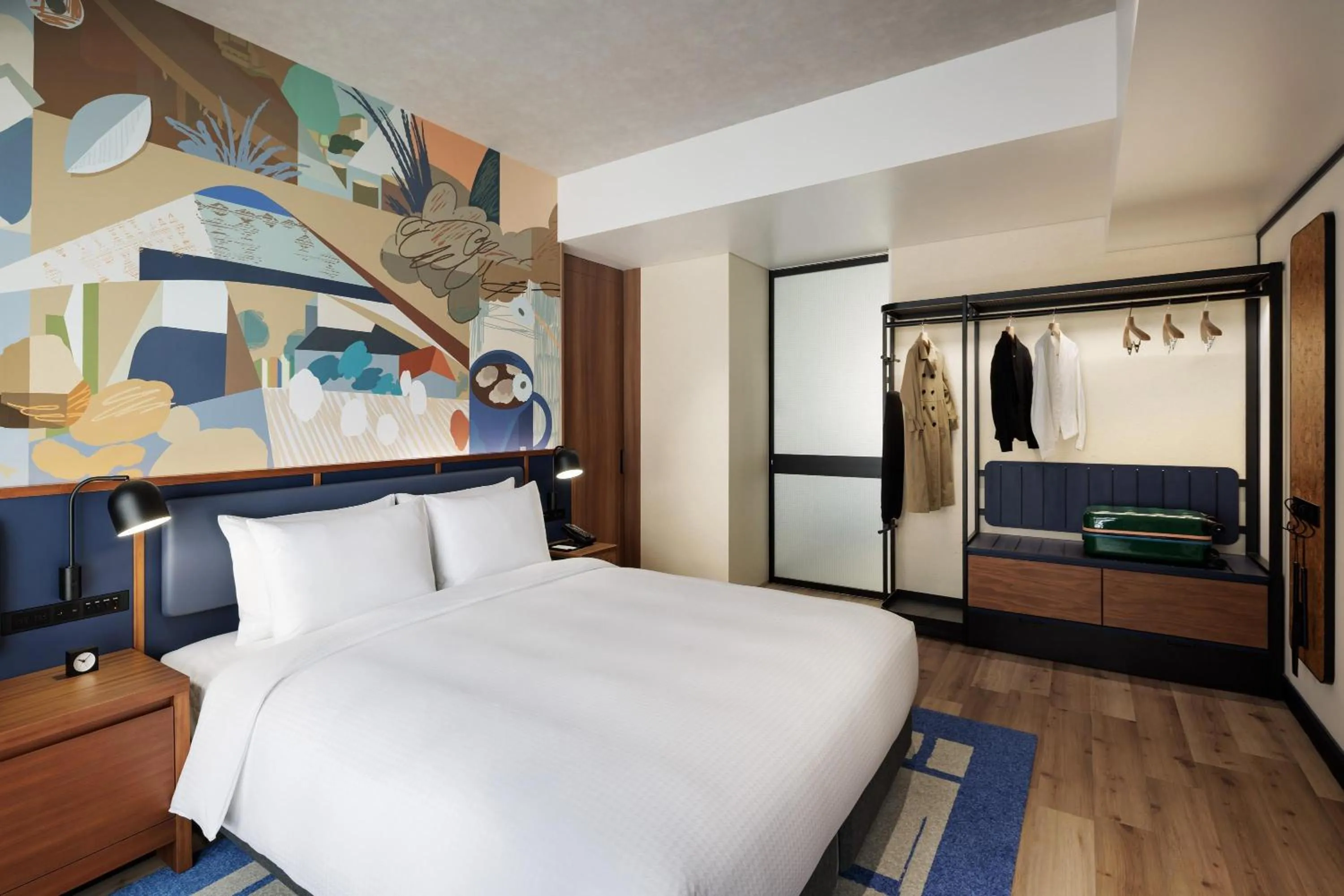 Photo of the whole room, Bed in Caption By Hyatt Kabutocho Tokyo