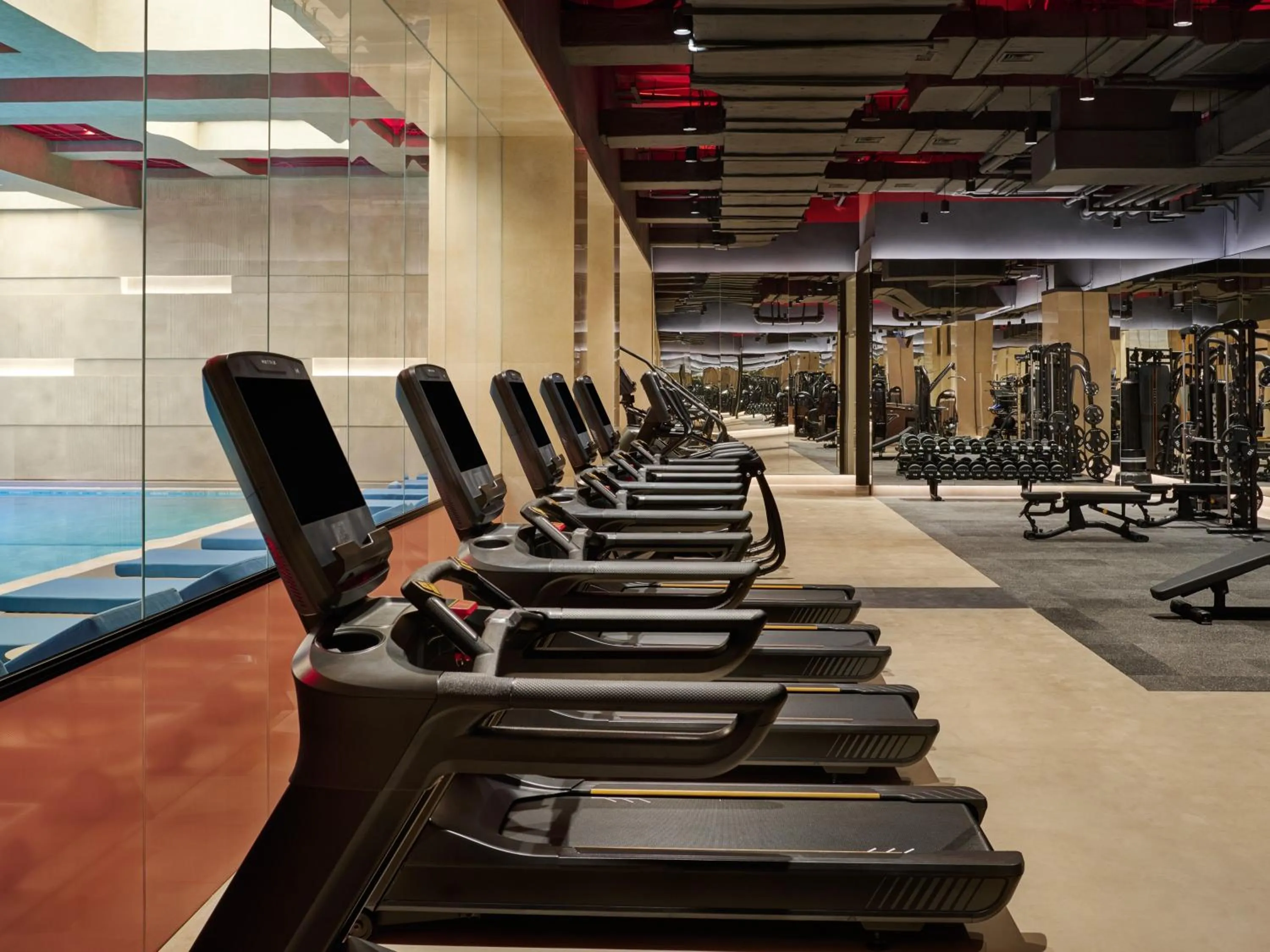 Fitness centre/facilities in Thompson Shanghai Expo