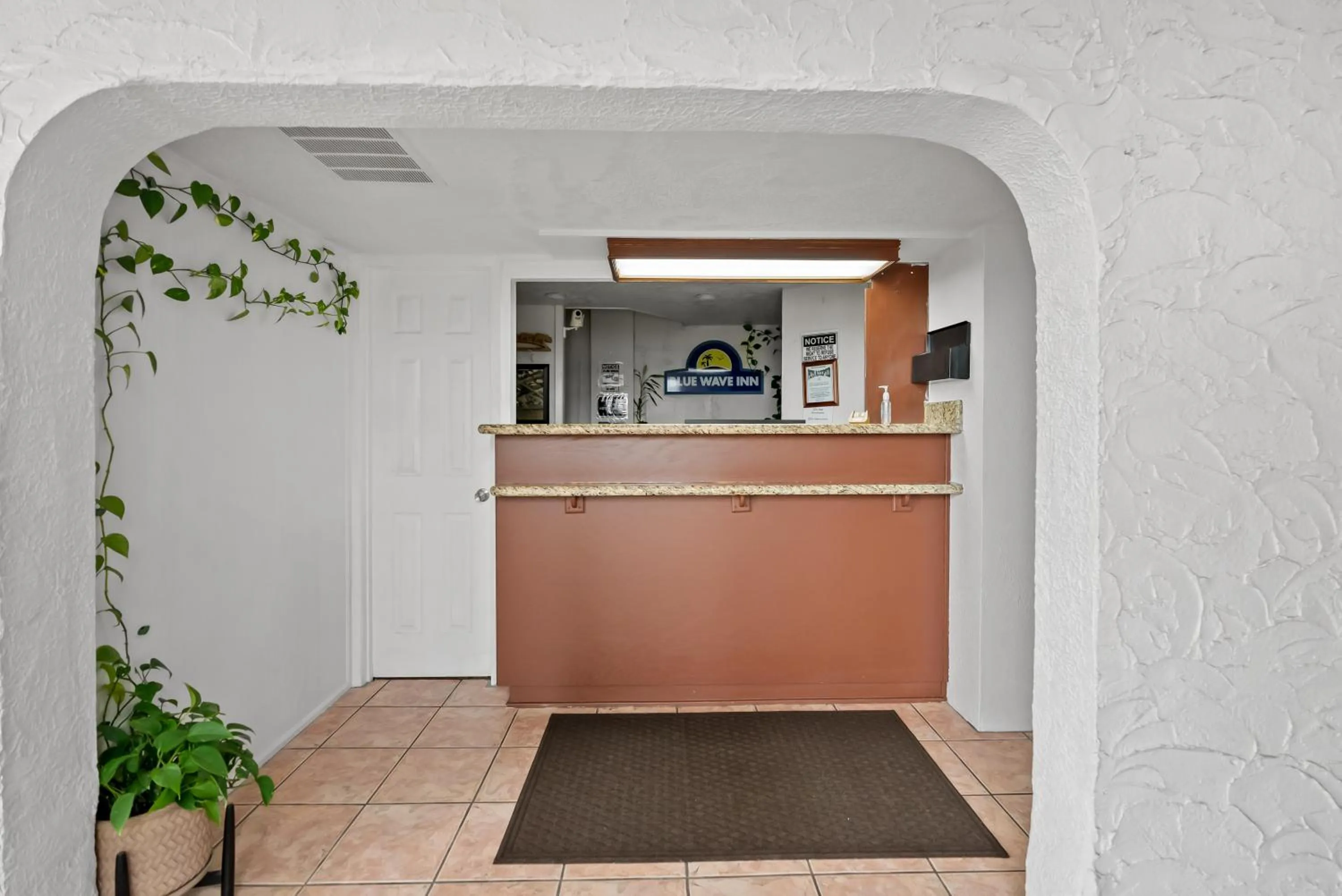 Lobby or reception in Blue Wave Inn