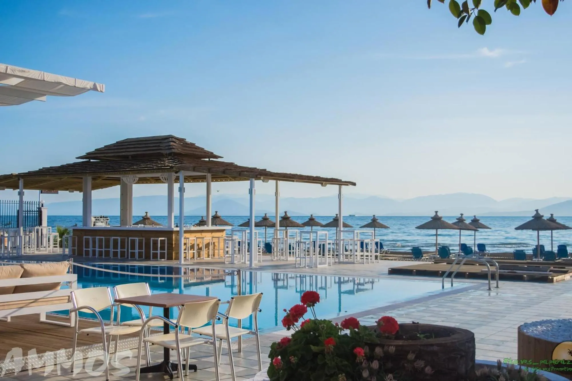 Swimming pool in Ammos Apartments