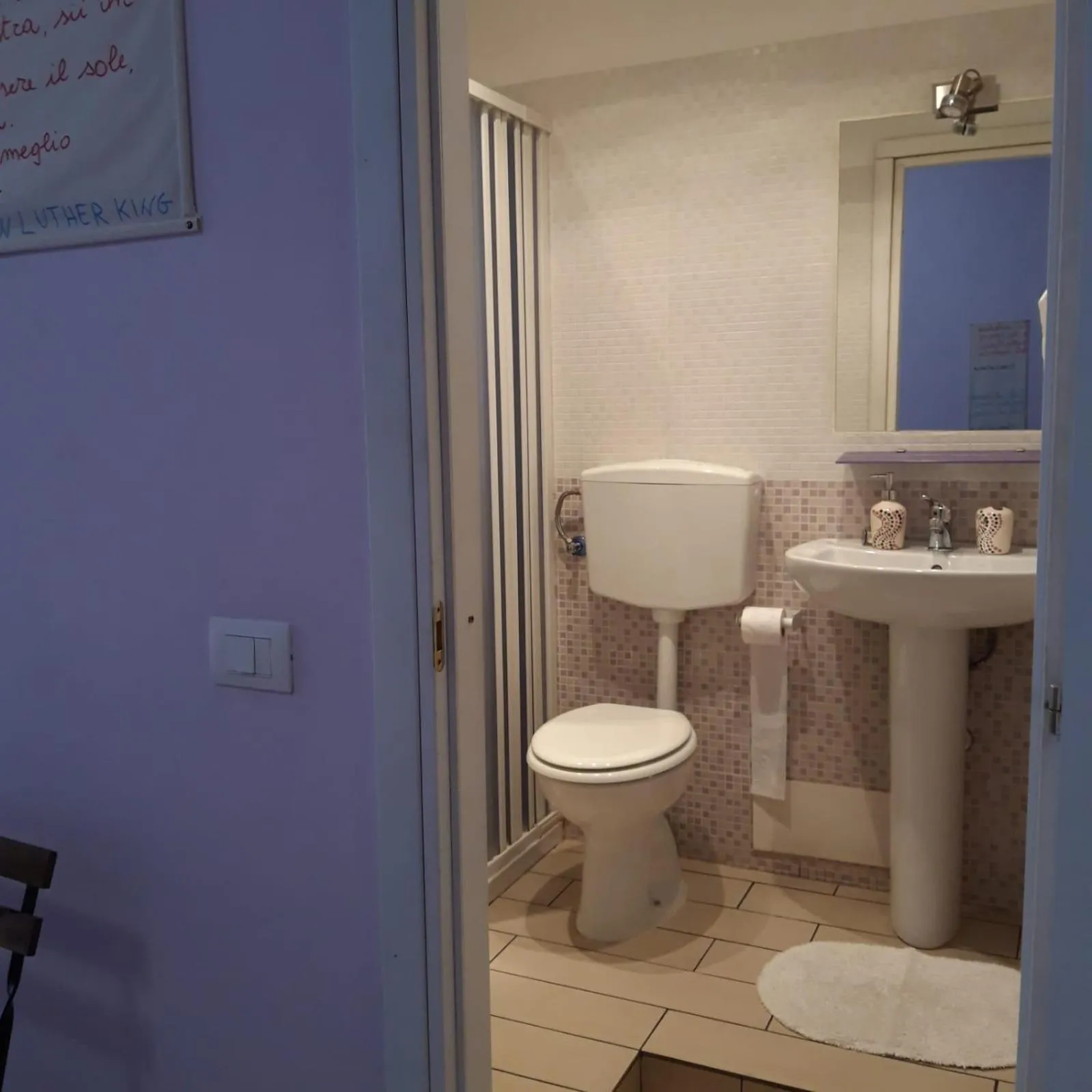 Bathroom in B&B Da Ninetta