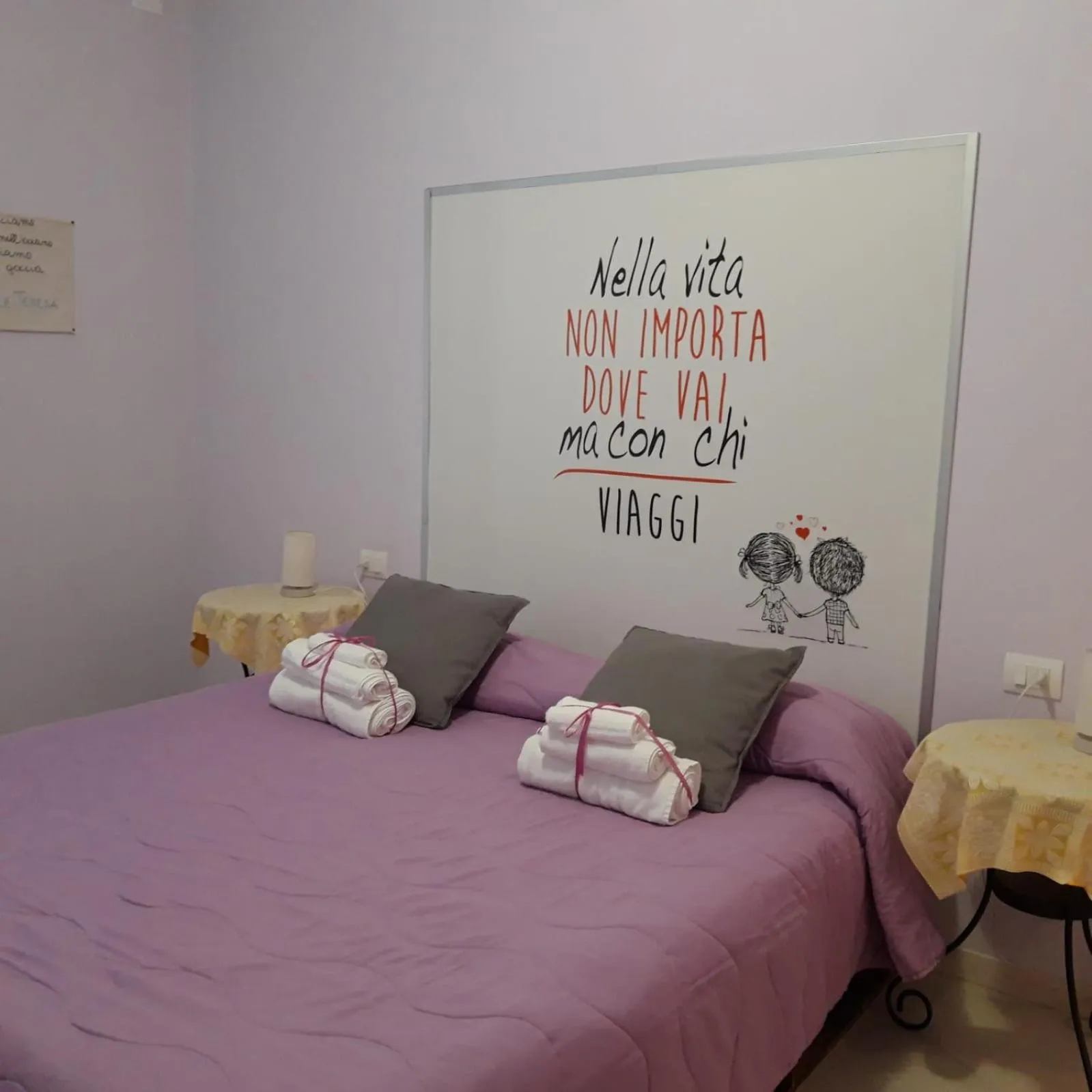 Bed in B&B Da Ninetta