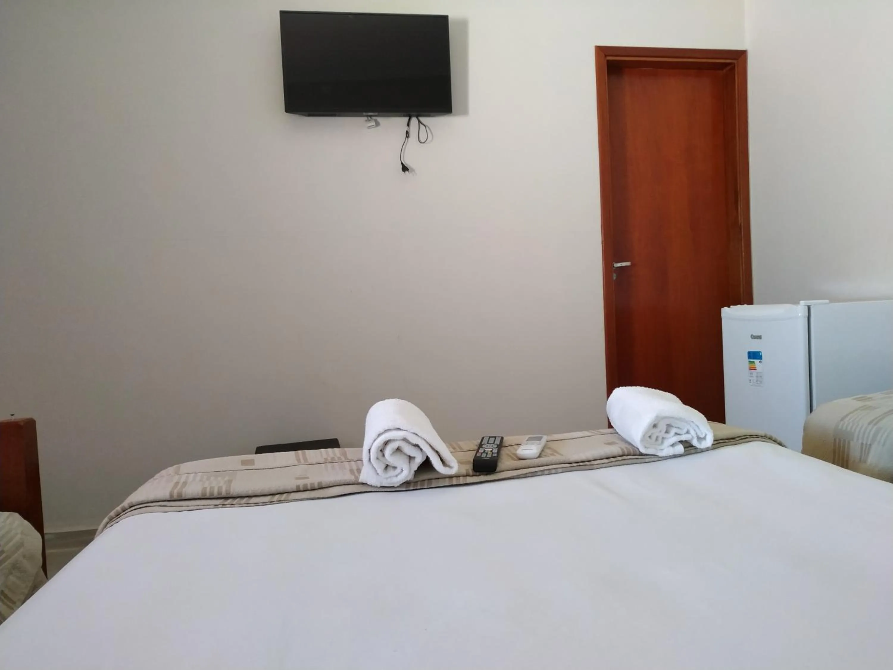 Bed in Pousada Facincani
