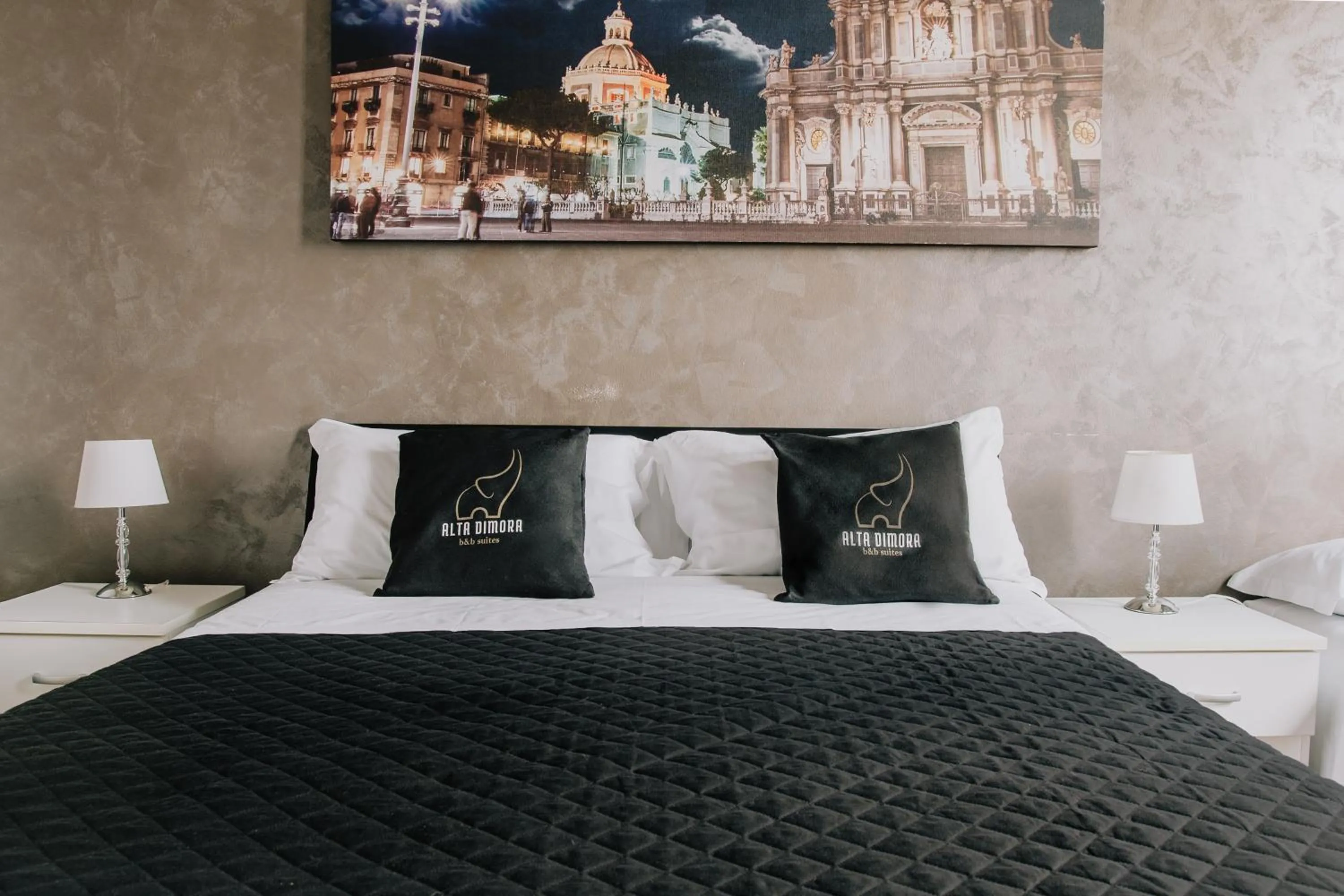 Bed in Alta Dimora b&b suites