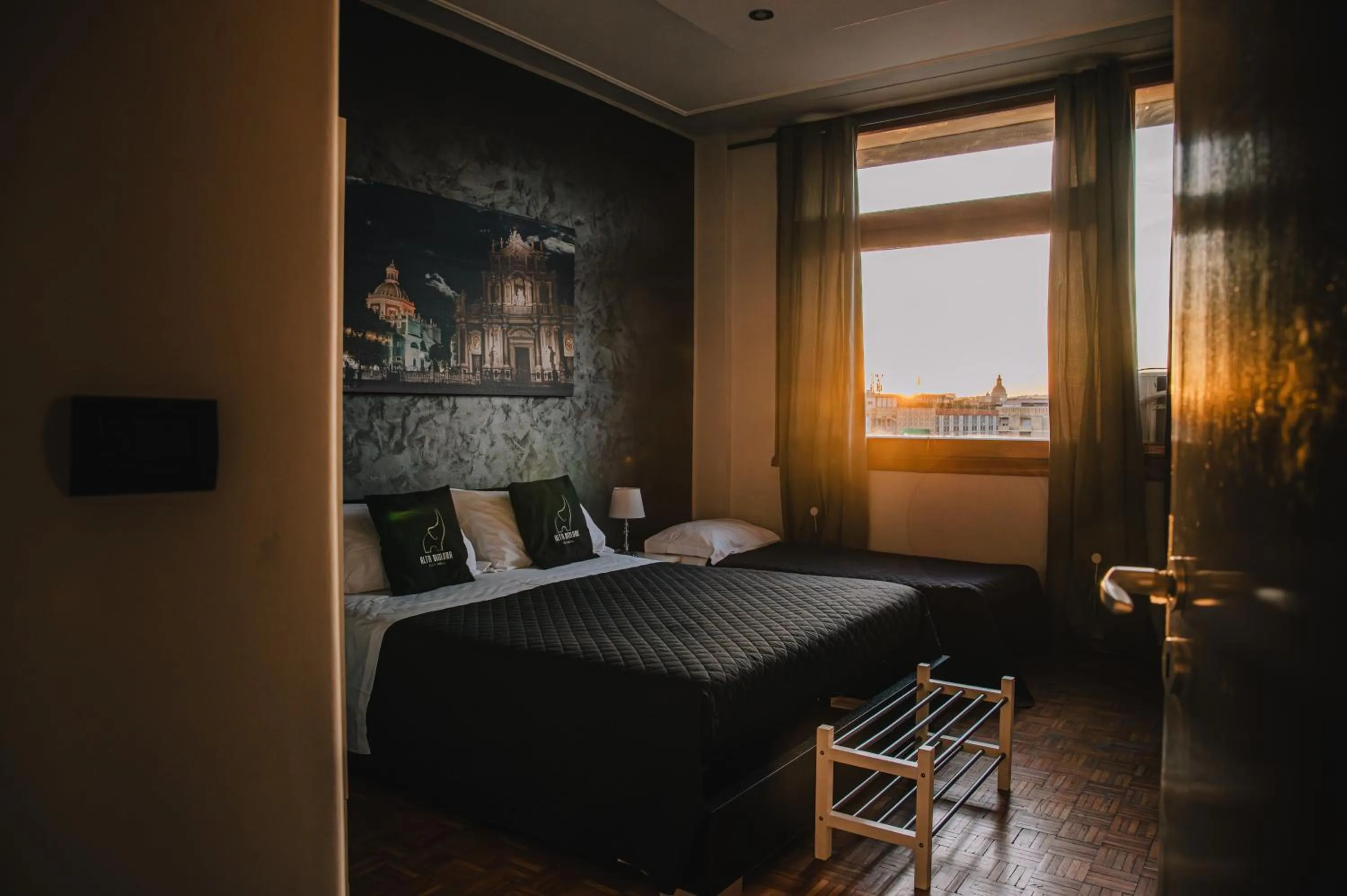 Bed in Alta Dimora b&b suites