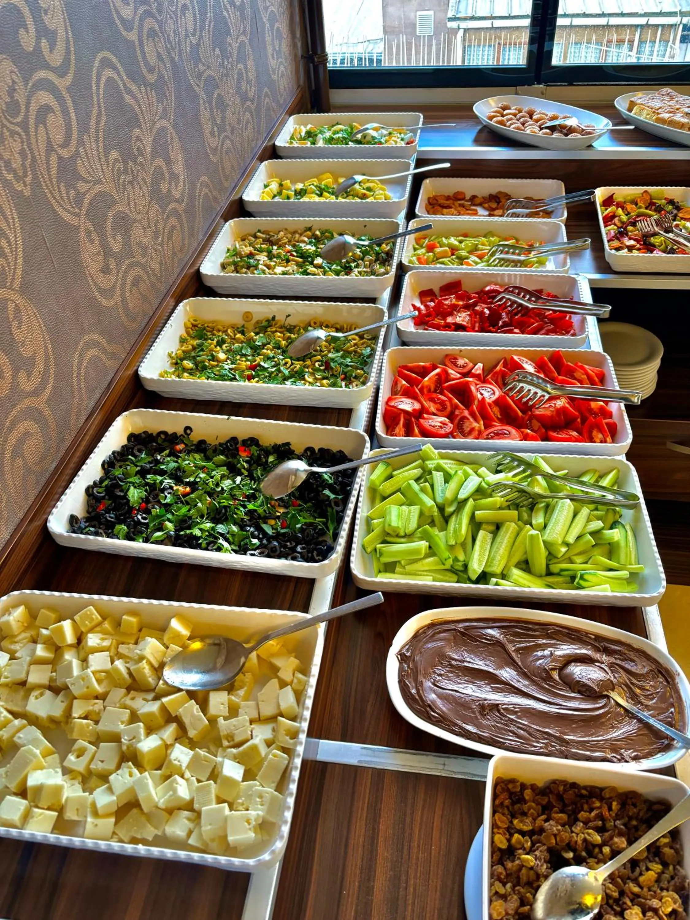 Buffet breakfast in Gold Hotel