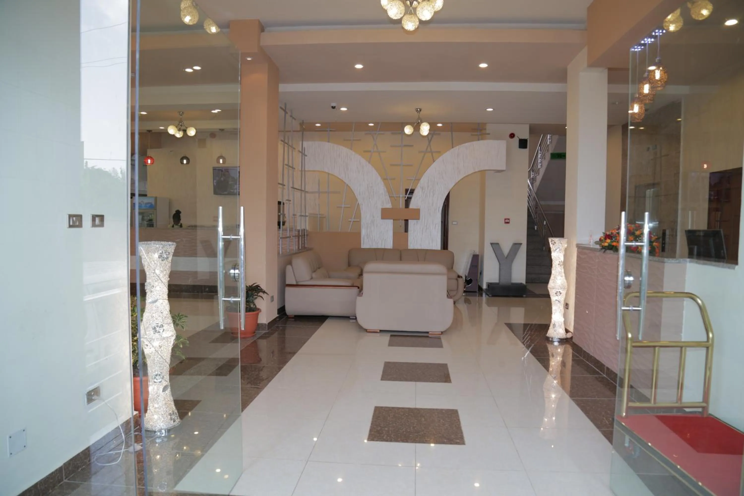 Lobby or reception in Ye Afoli International Hotel