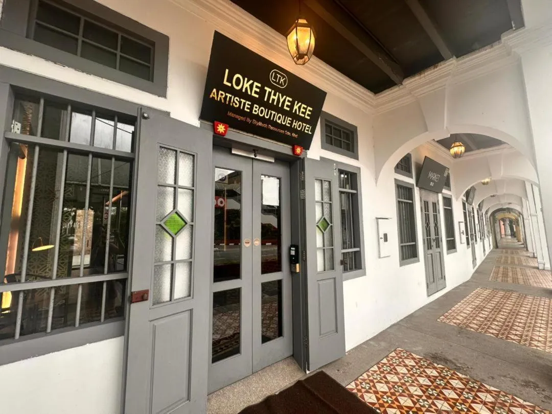 Facade/entrance in Loke Thye Kee Artiste Boutique Hotel