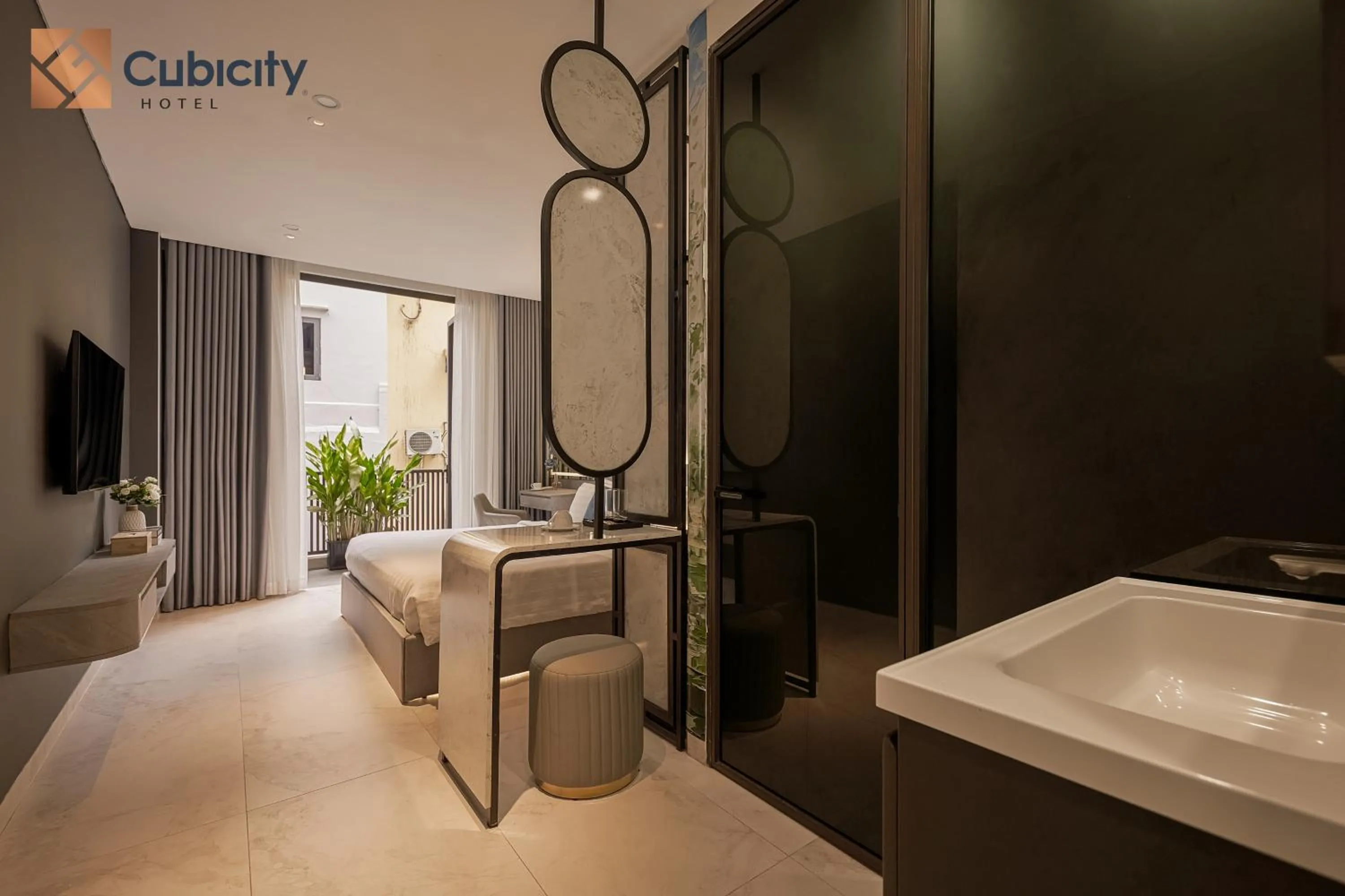 Bathroom in Cubicity Pho Duc Chinh