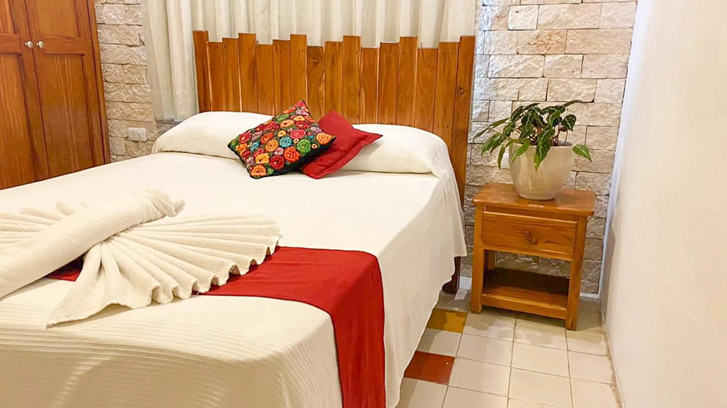 Bed in Hotel Casa Hipil