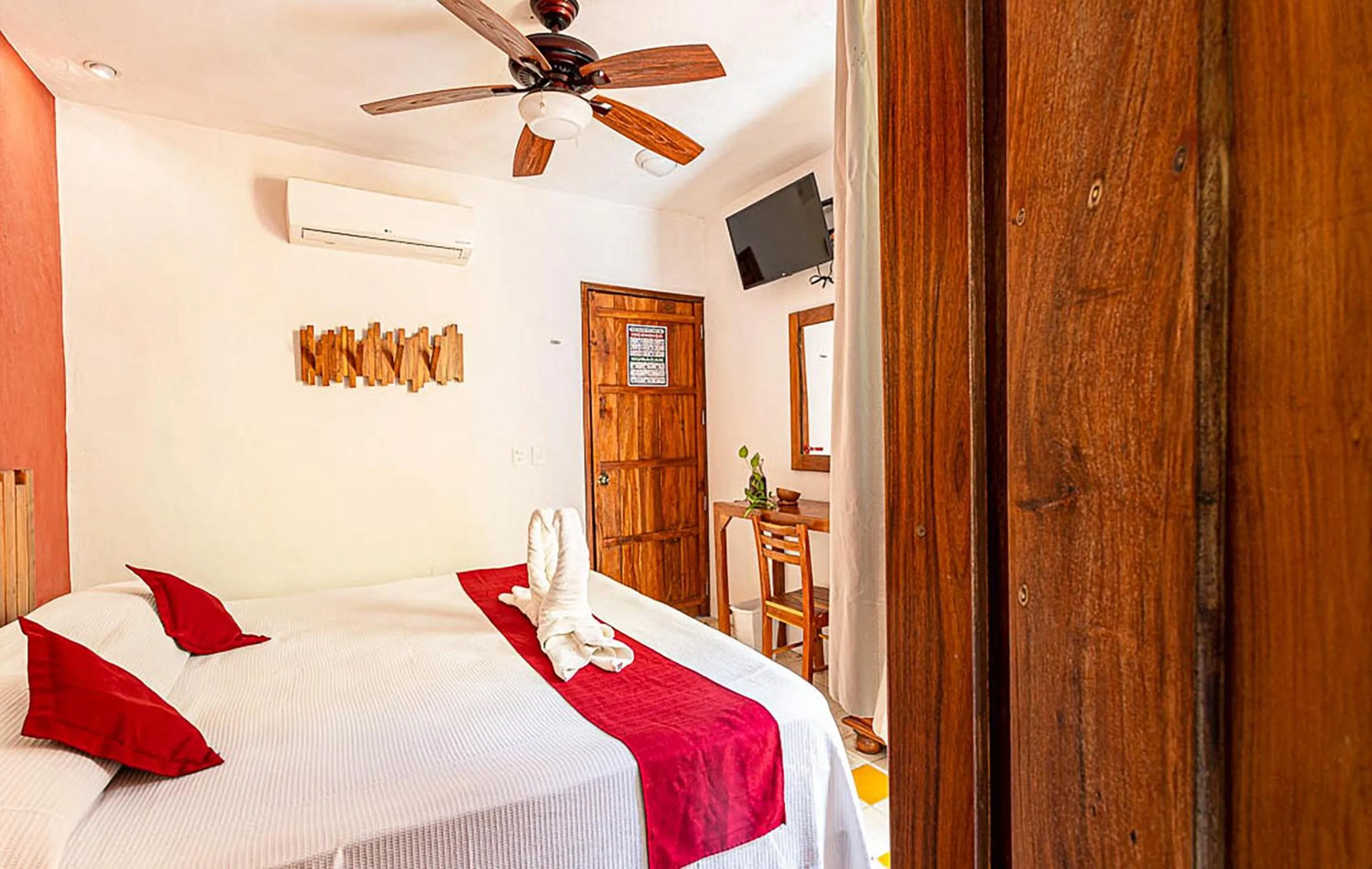 Bed in Hotel Casa Hipil